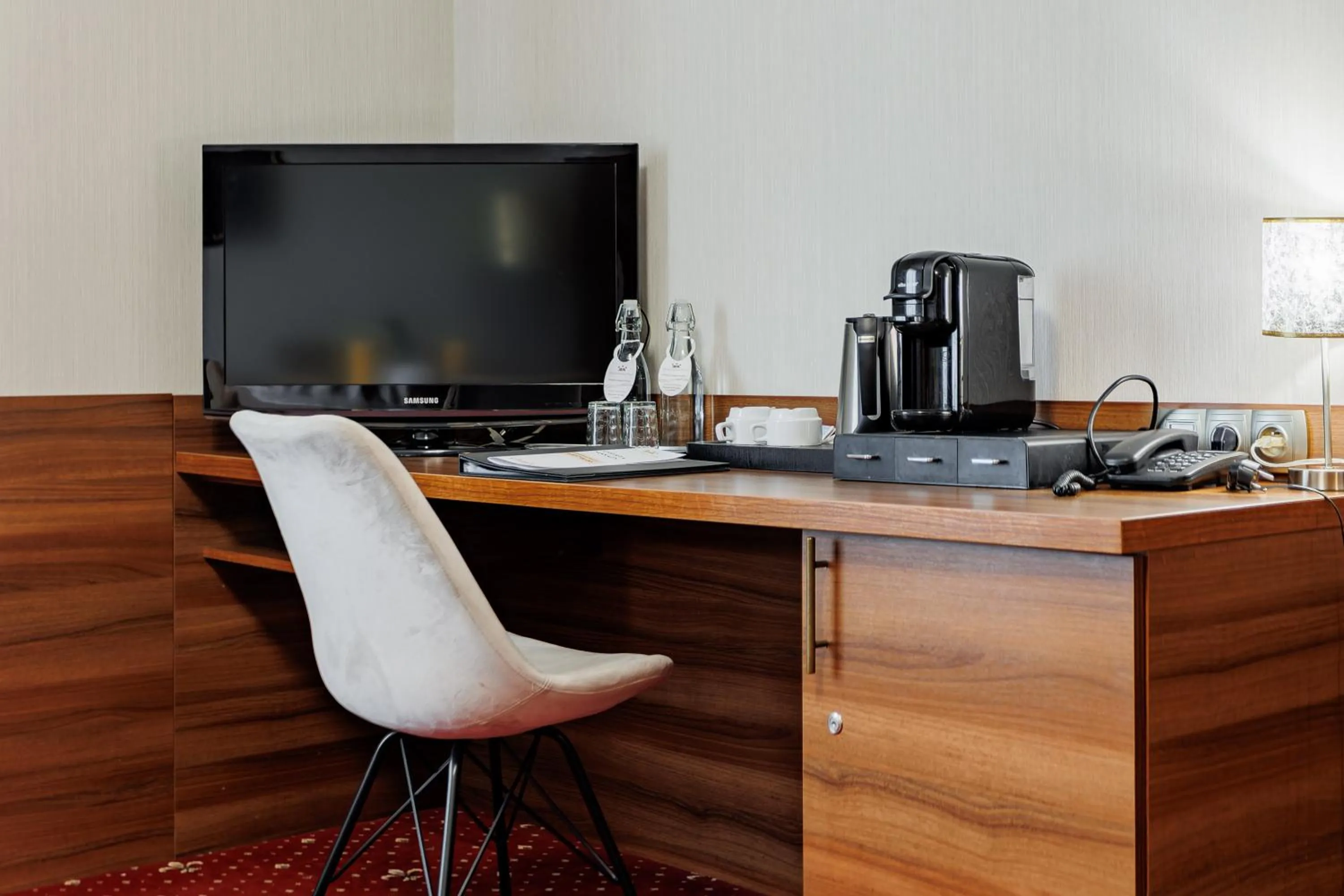 Seating area in Hotel Cristal Park
