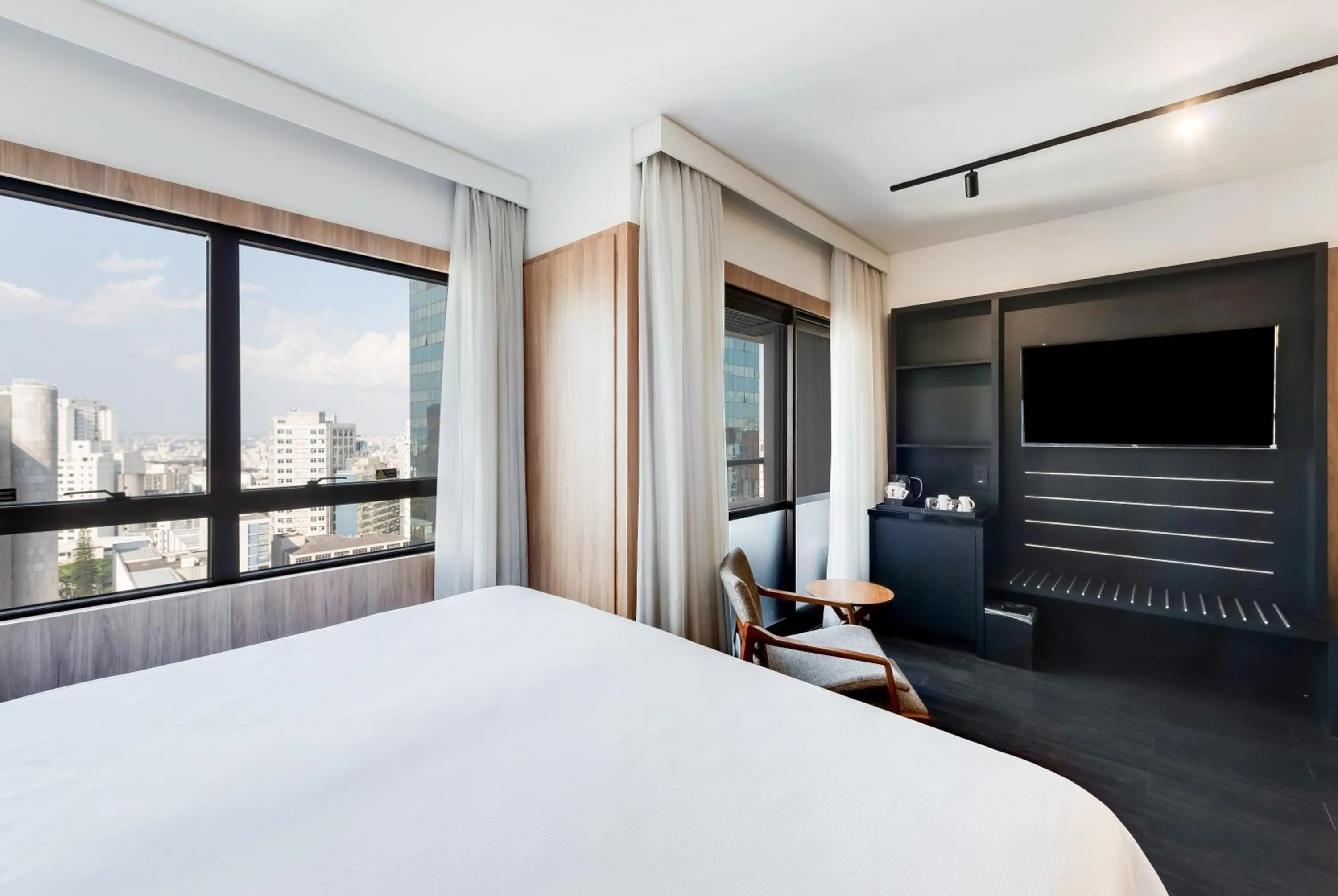 Bed in Radisson São Paulo Paulista