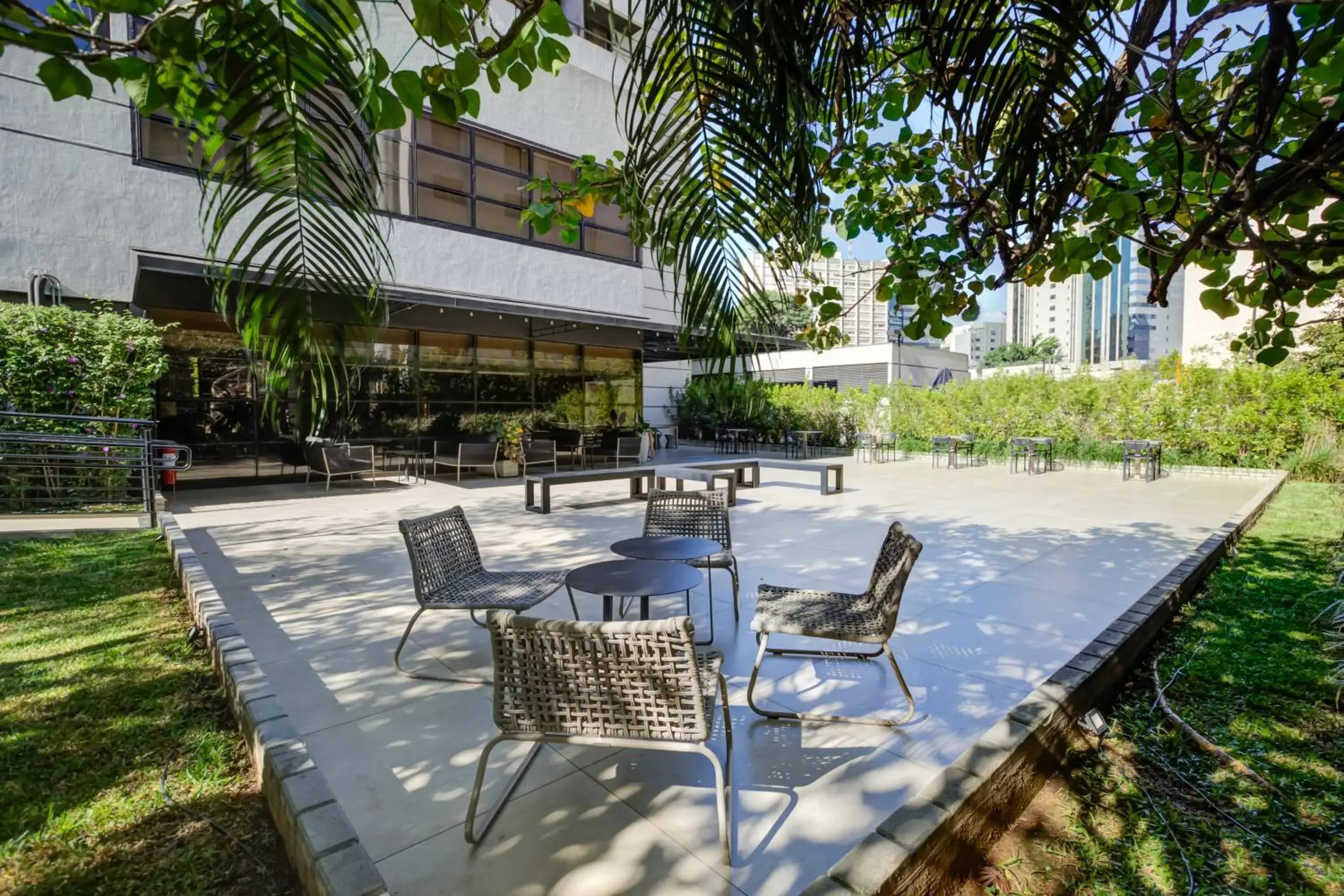 Garden view in Radisson São Paulo Paulista Garden view in Radisson São Paulo Paulista