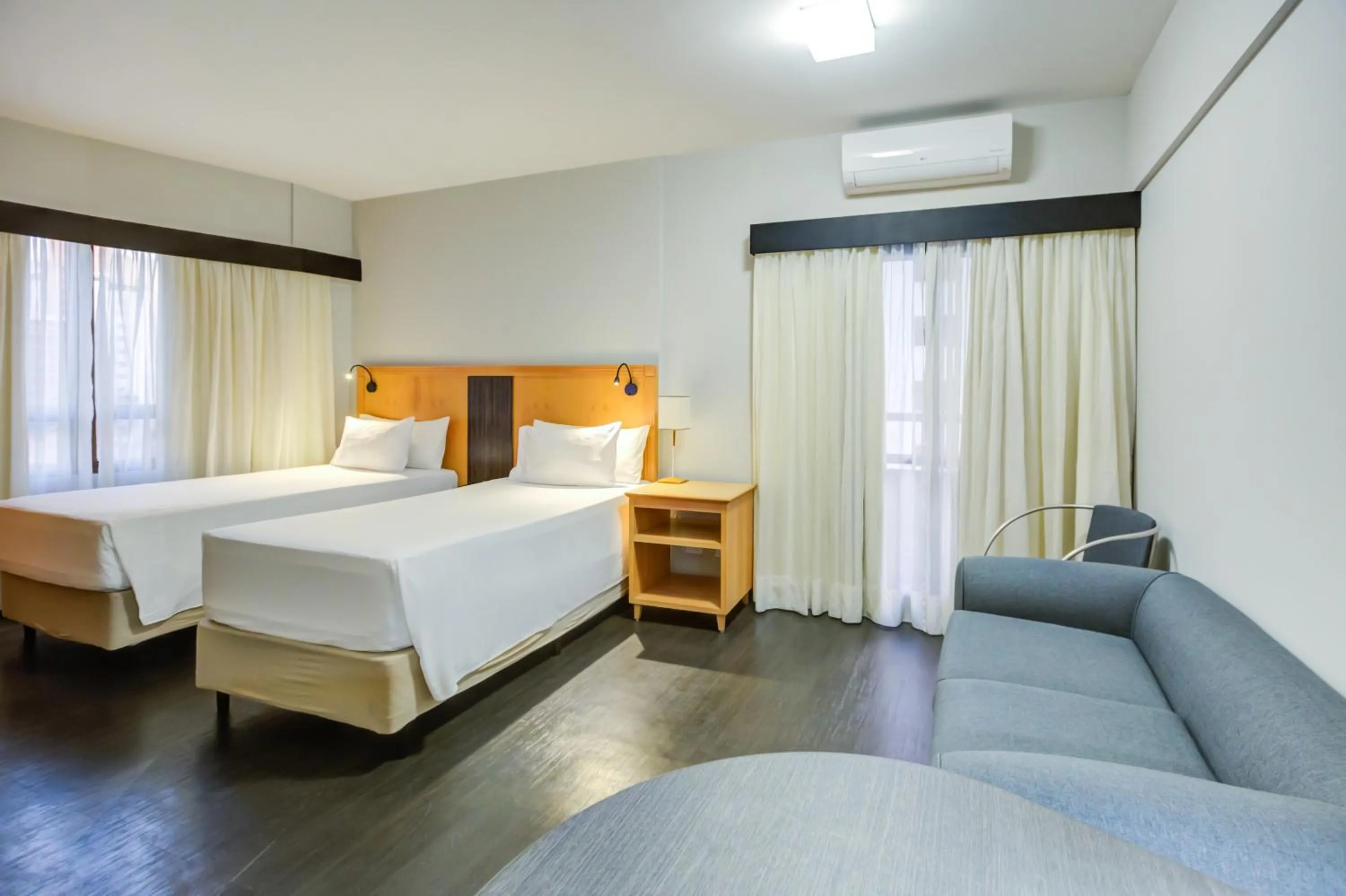 Bed in Radisson São Paulo Paulista