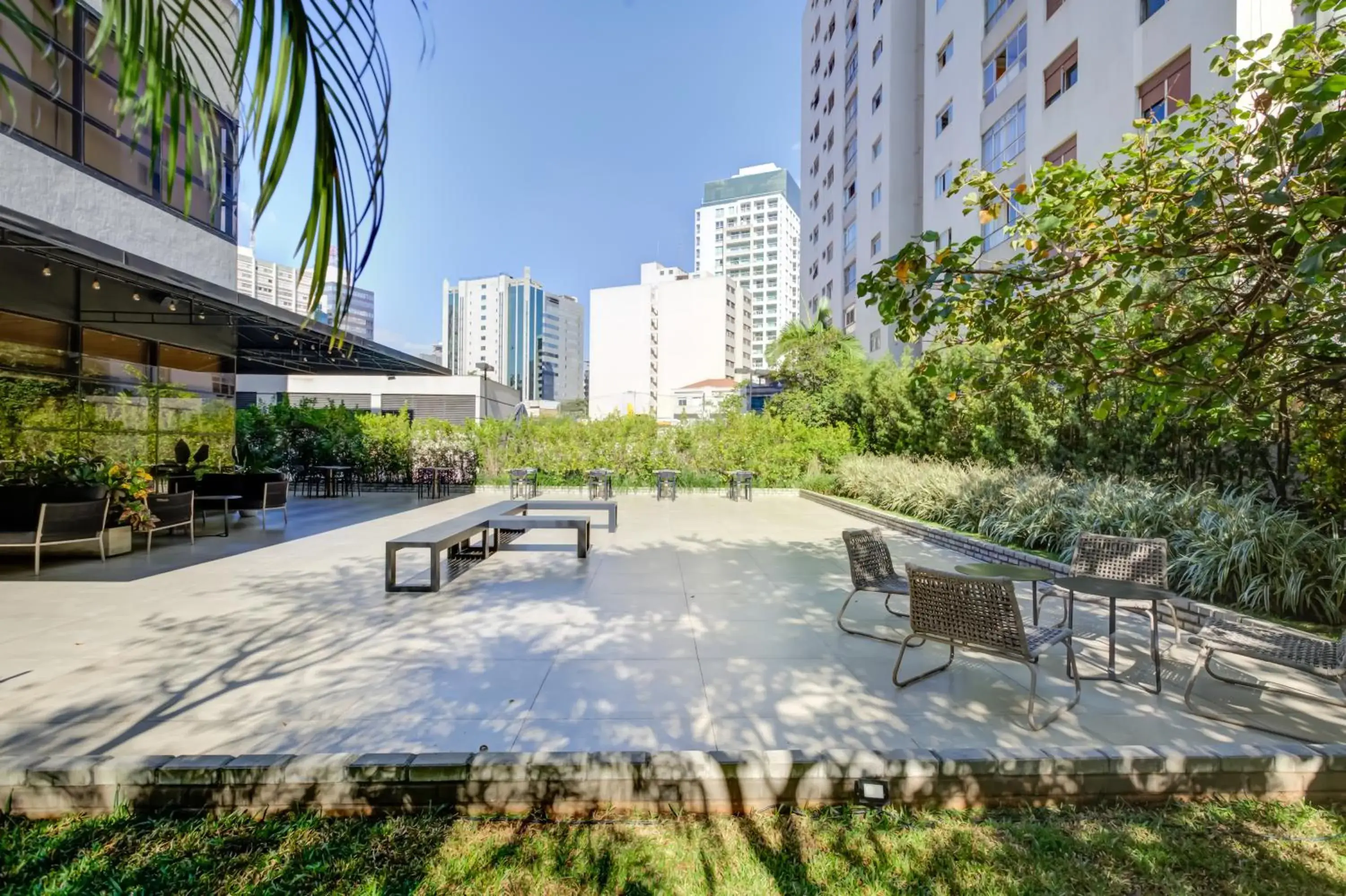 Garden view in Radisson São Paulo Paulista Garden view in Radisson São Paulo Paulista