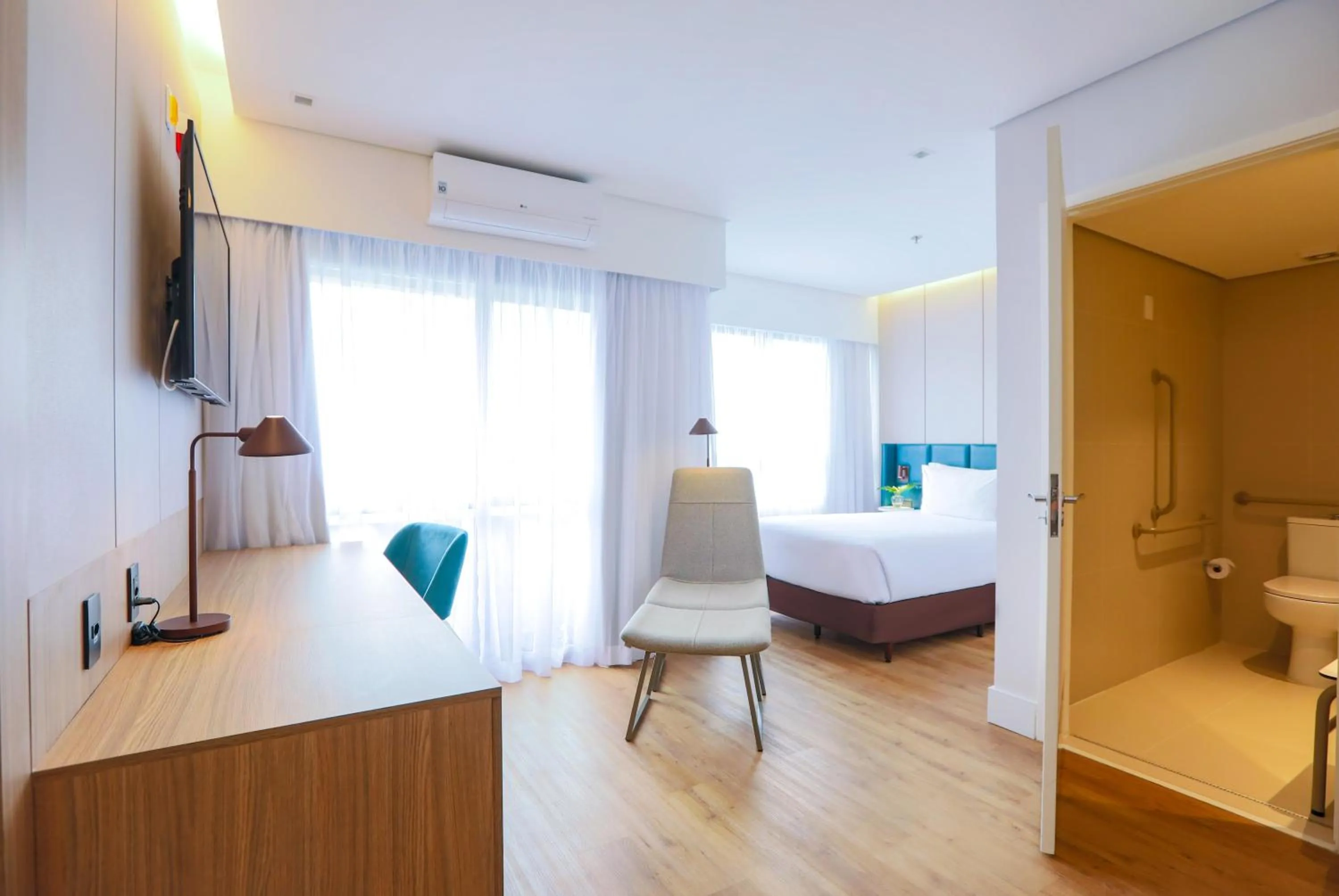 Bed in Radisson São Paulo Paulista