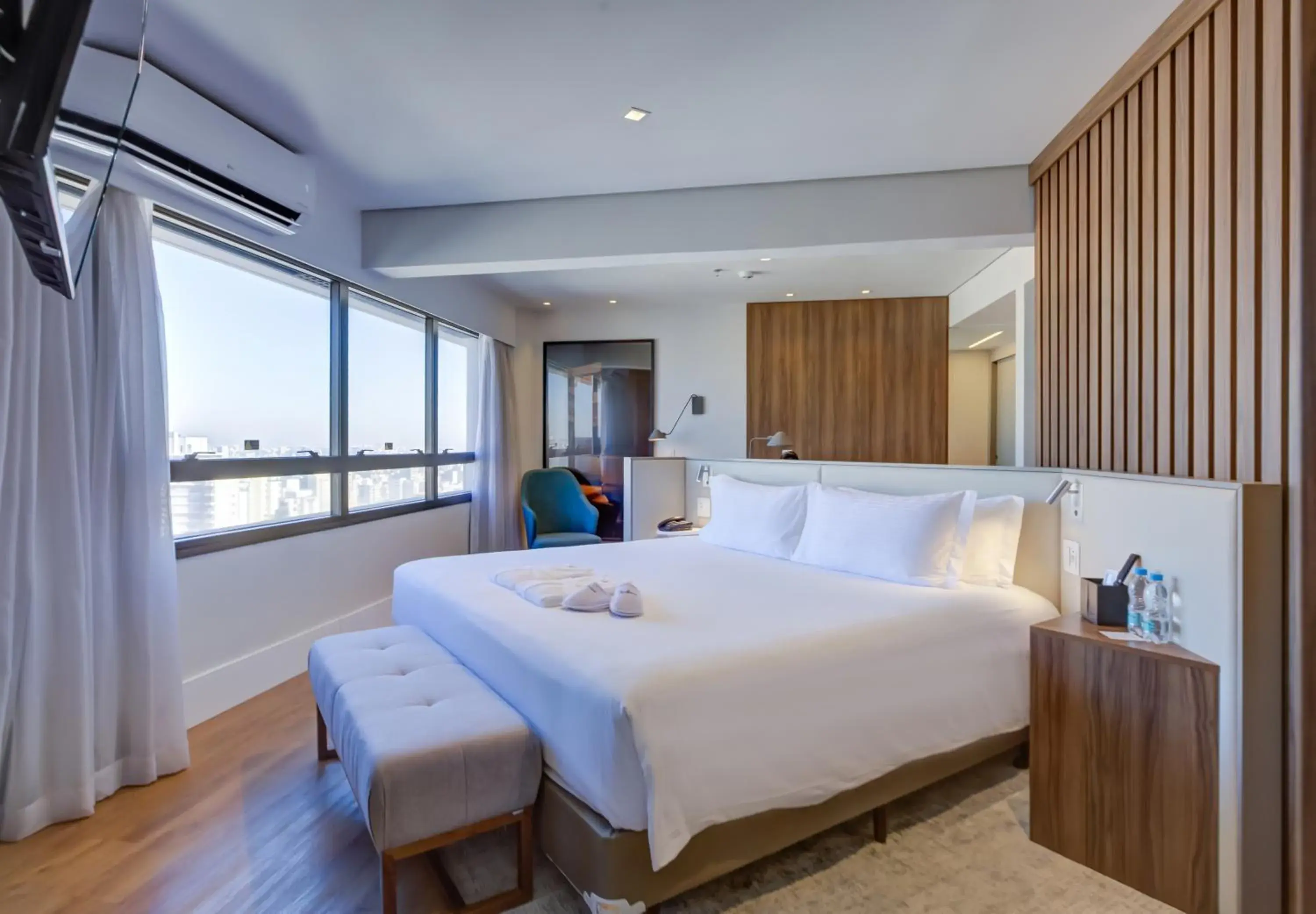 Bed in Radisson São Paulo Paulista Bed in Radisson São Paulo Paulista