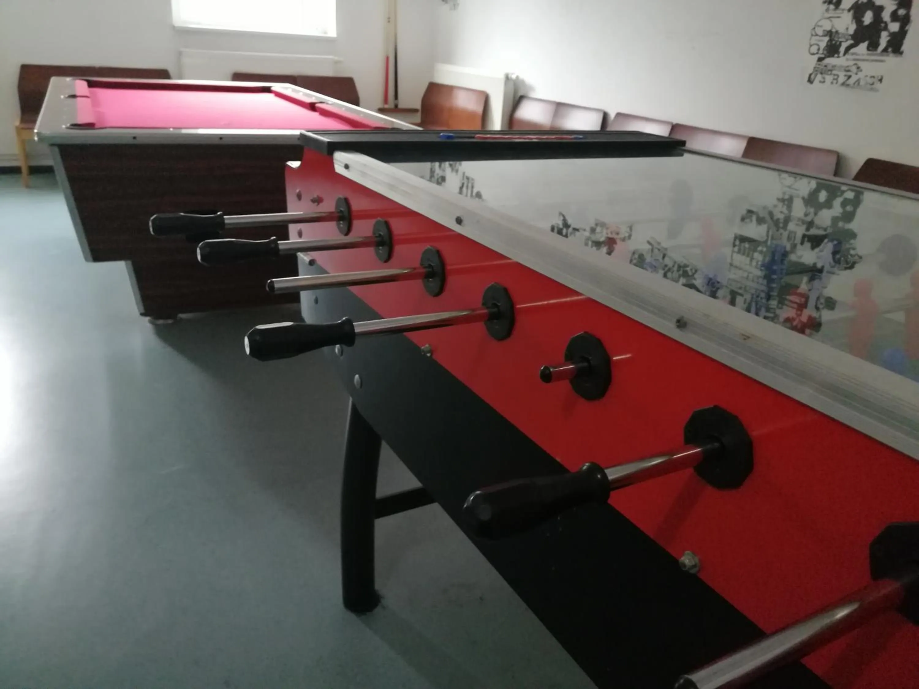 Billiard in Jugendherberge Potsdam