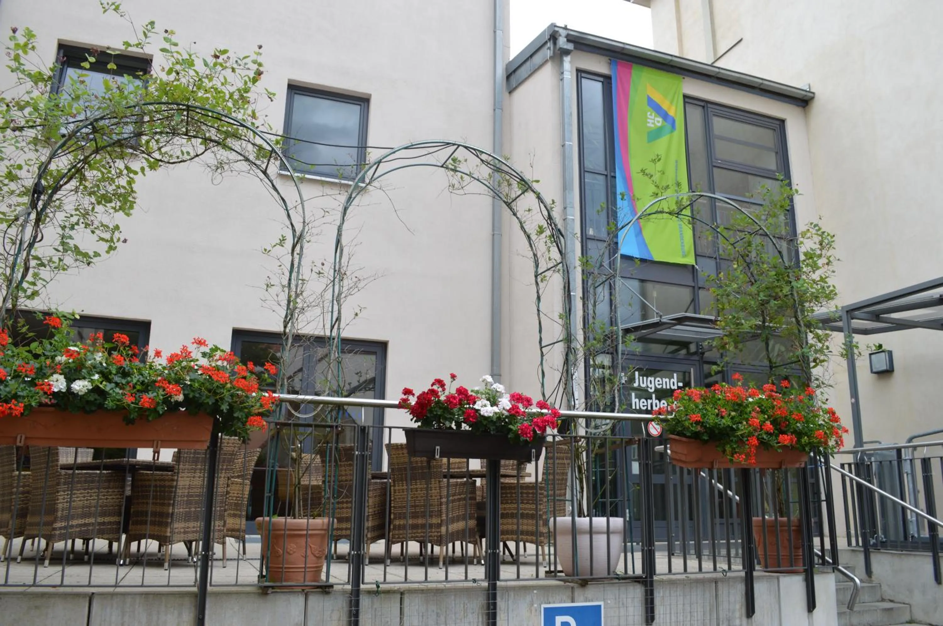 Facade/entrance in Jugendherberge Potsdam