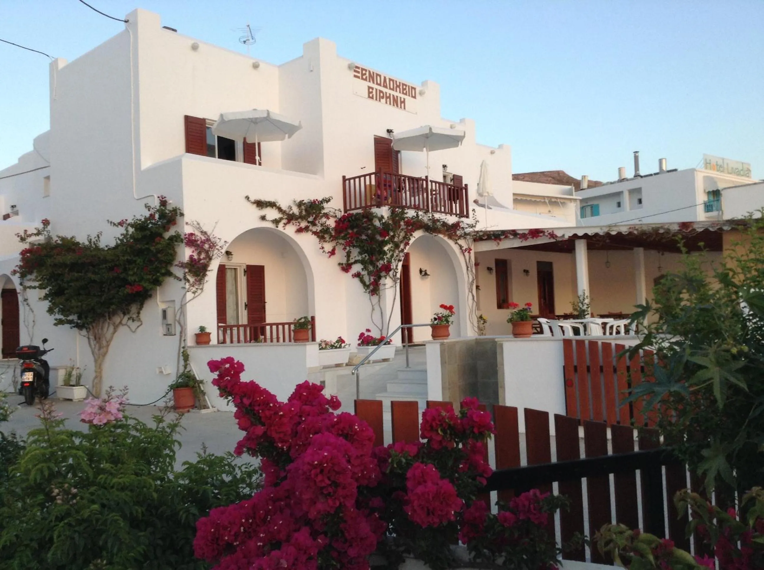 Facade/entrance in Irene Hotel - Beachfront