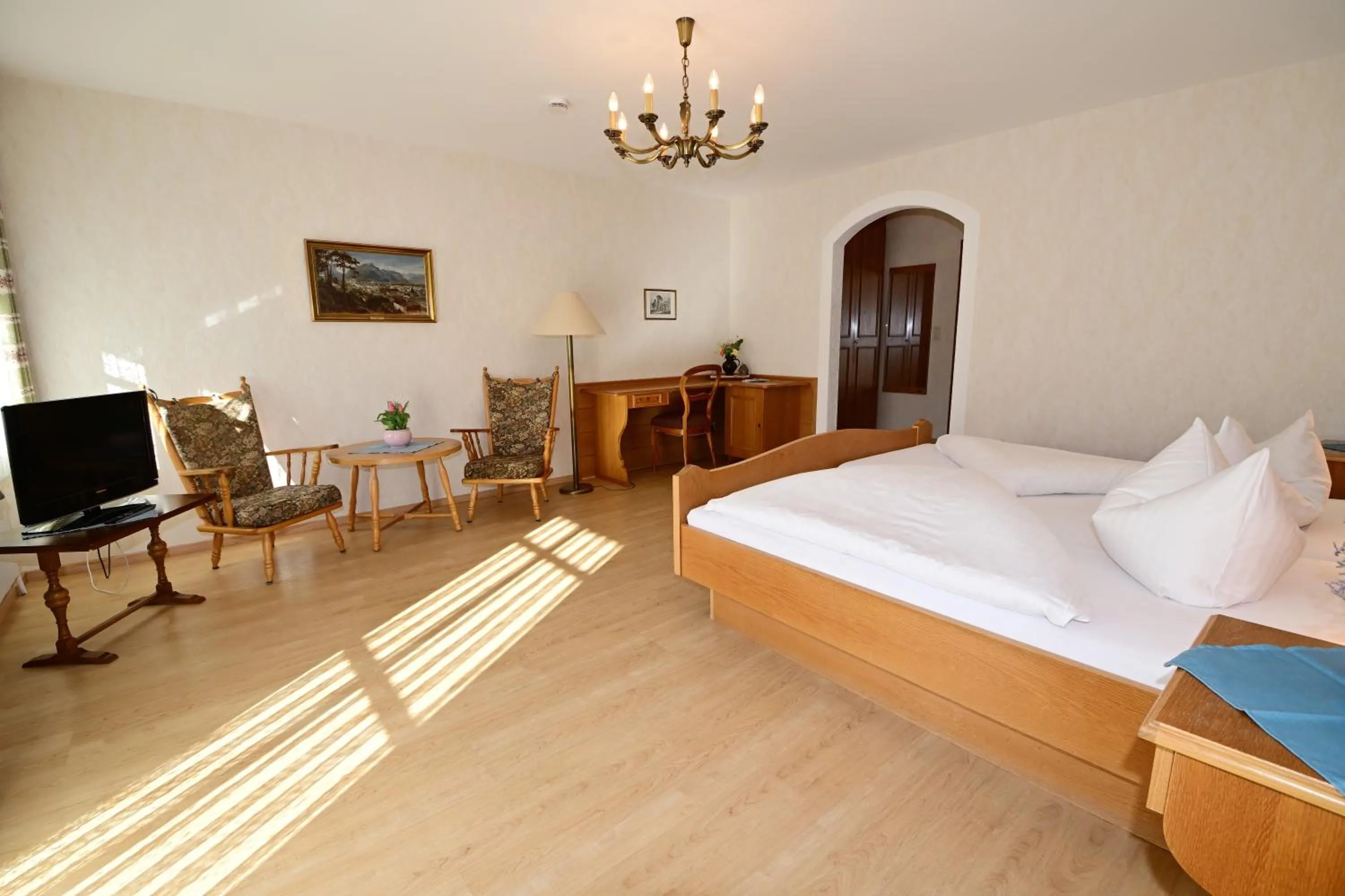 Bed in Gasthof Oberwirt