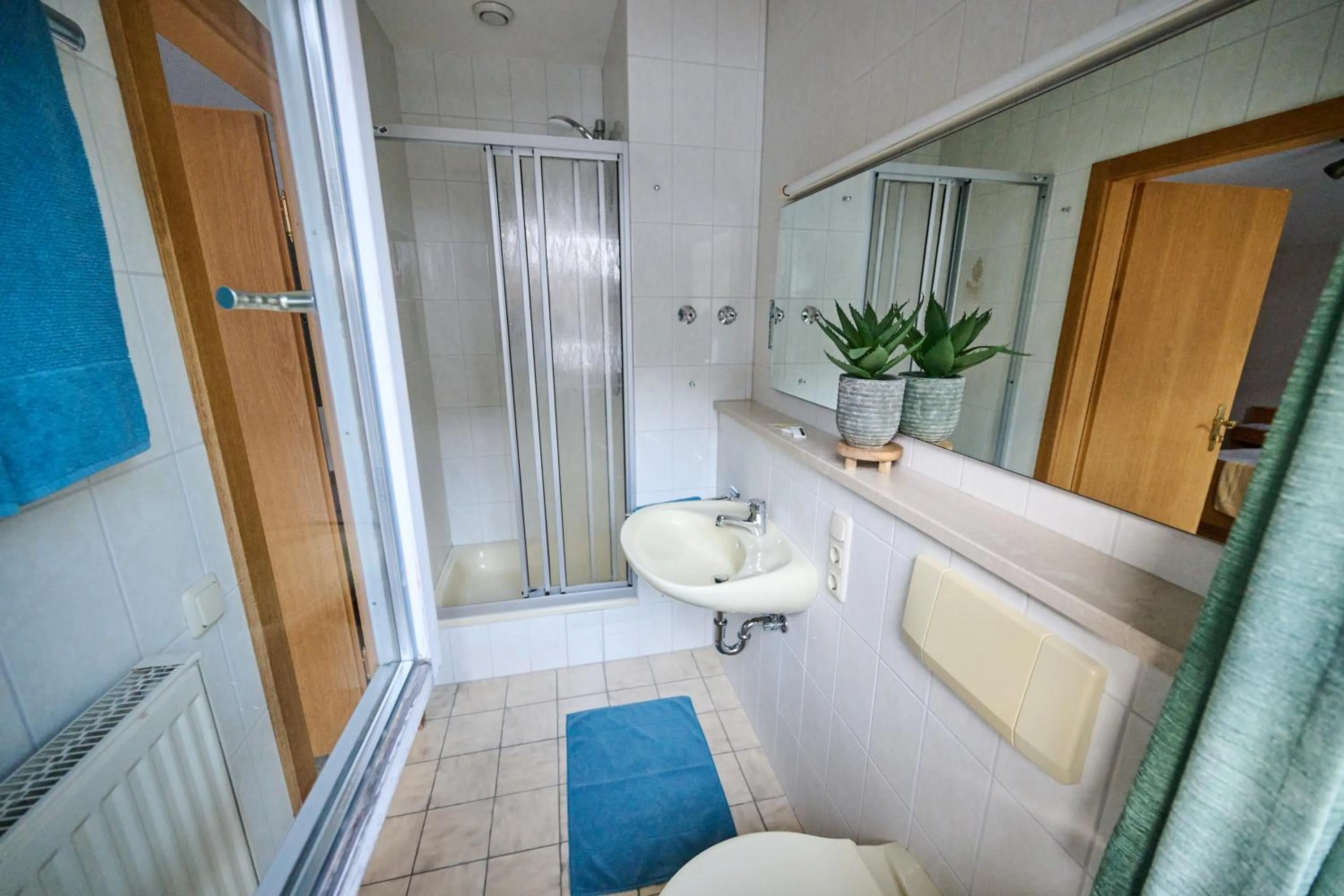 Shower in Gasthof Oberwirt