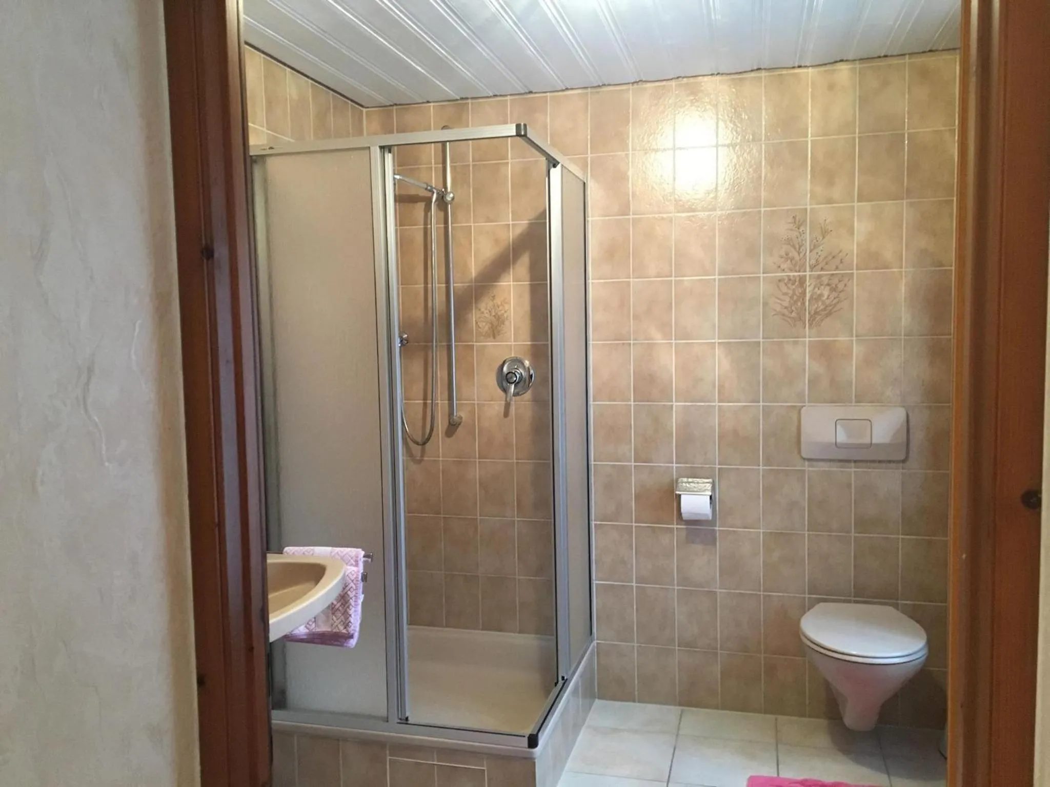 Shower in Gasthof Oberwirt
