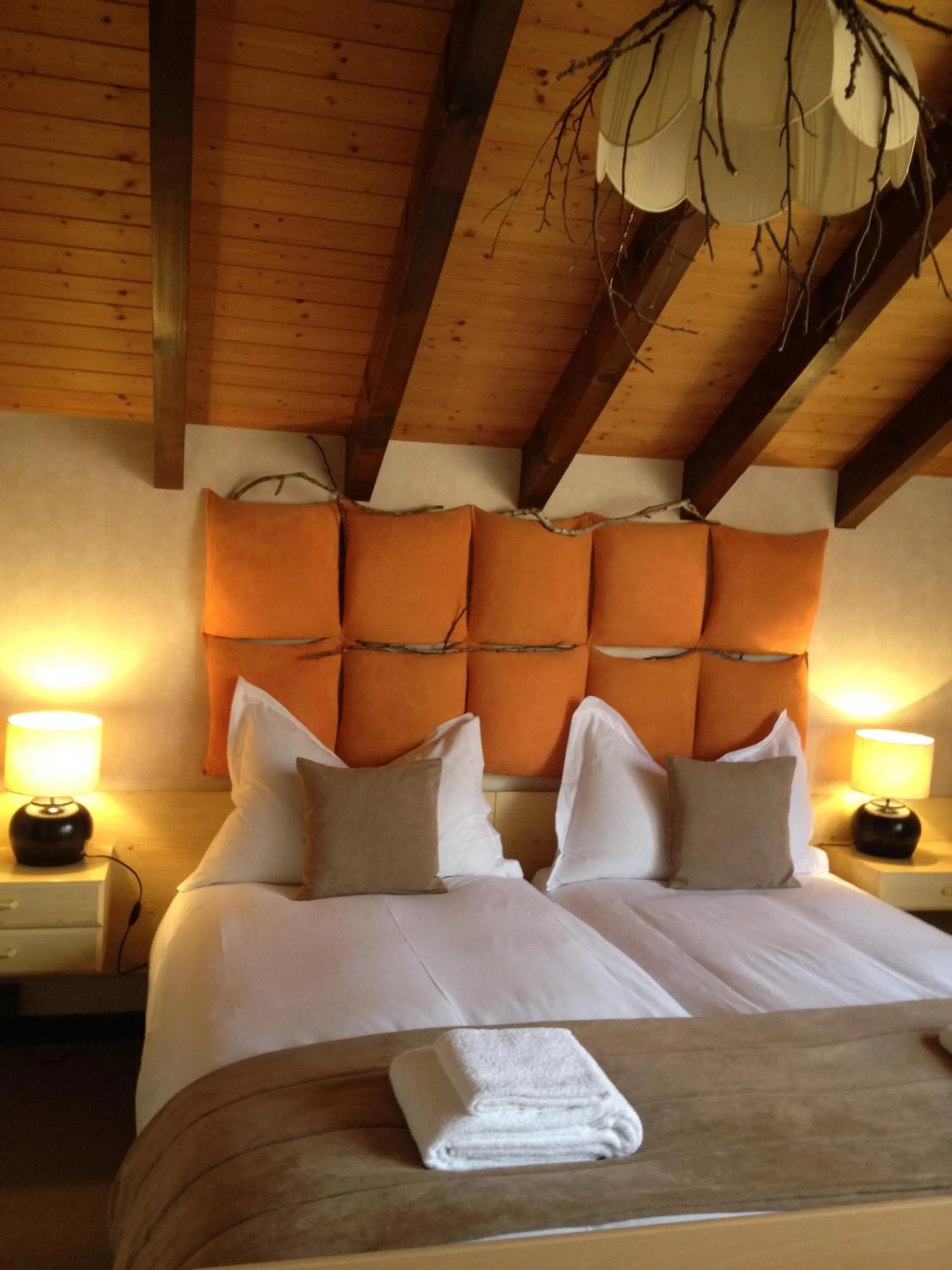 Bed in Auberge de Duillier