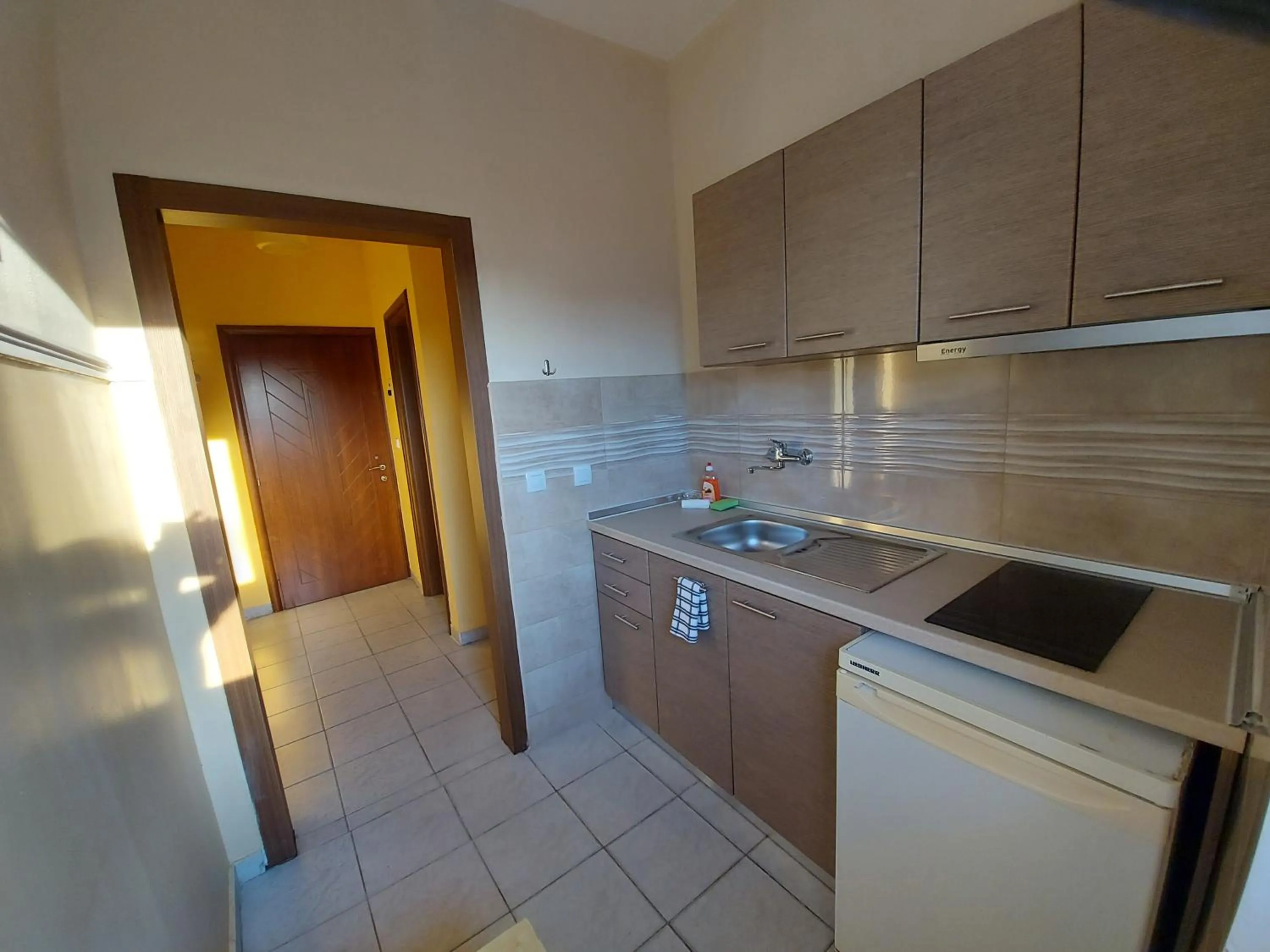 Kitchen or kitchenette in Haus Olymp
