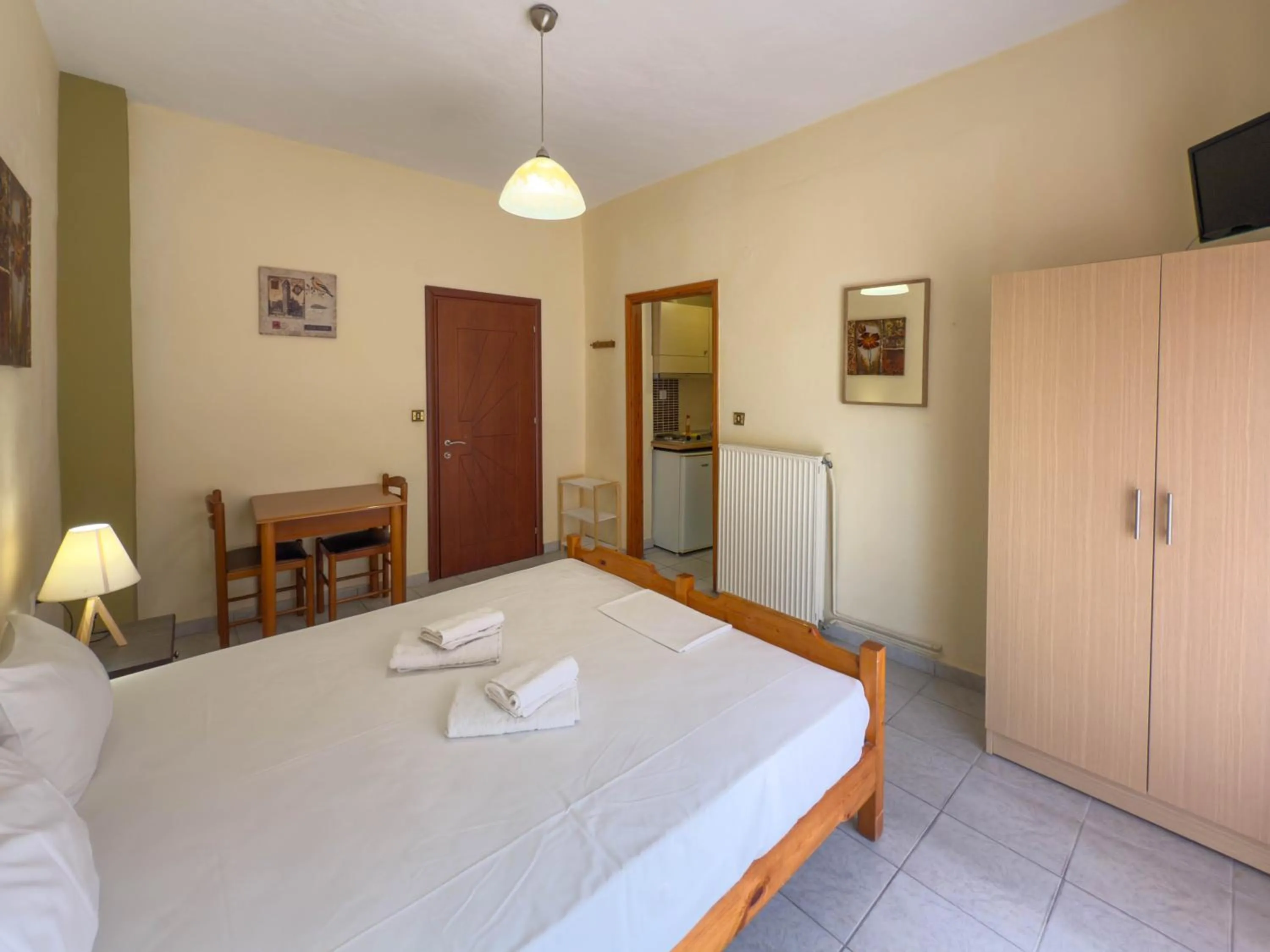 Bedroom, Bed in Haus Olymp