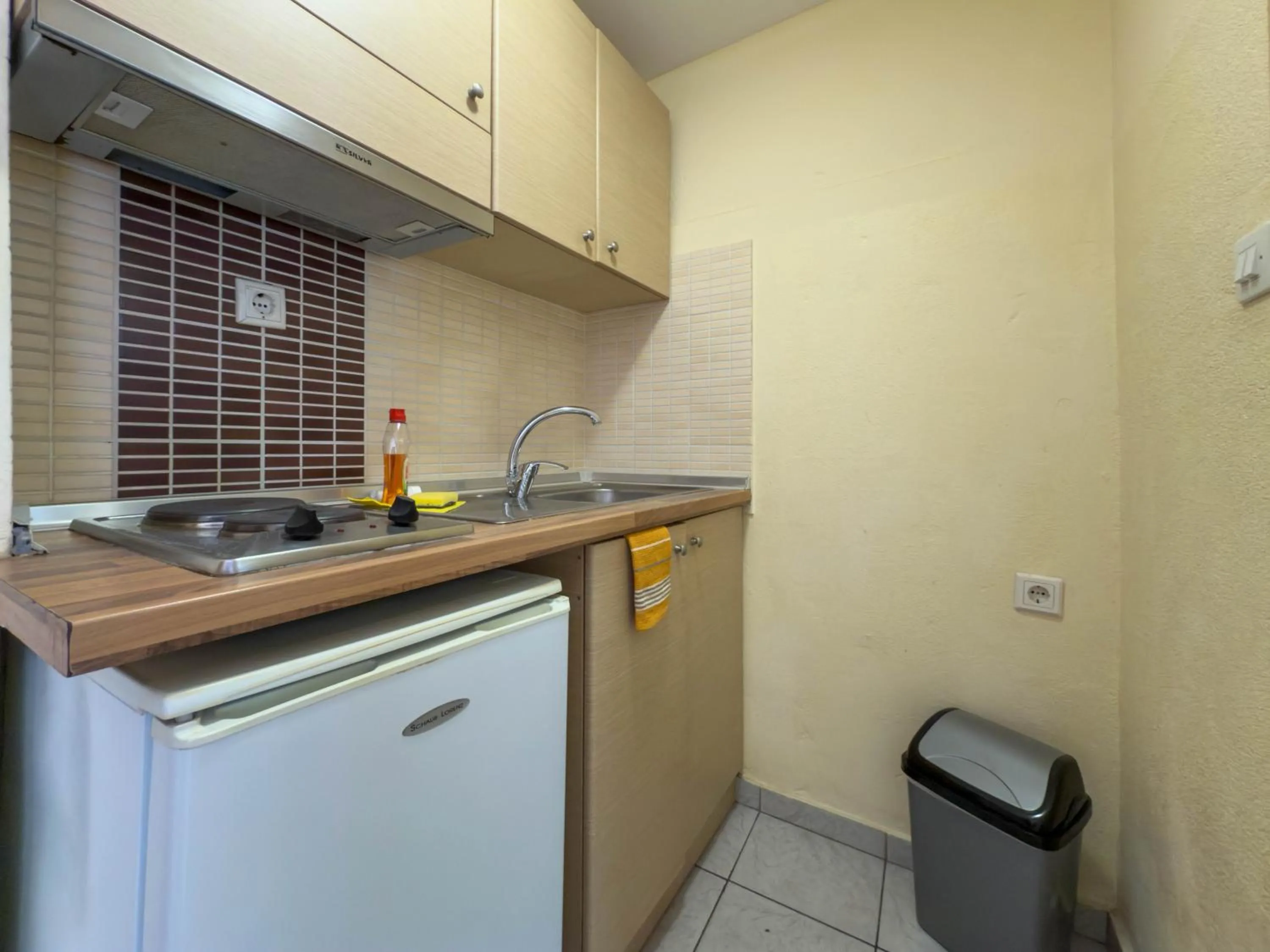 Kitchen or kitchenette in Haus Olymp