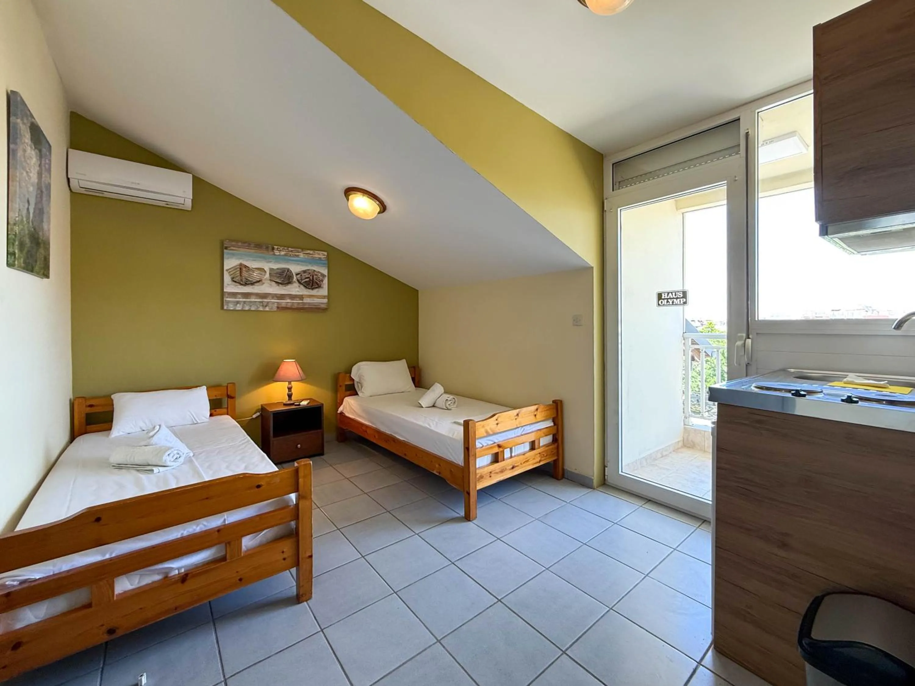 Bed in Haus Olymp