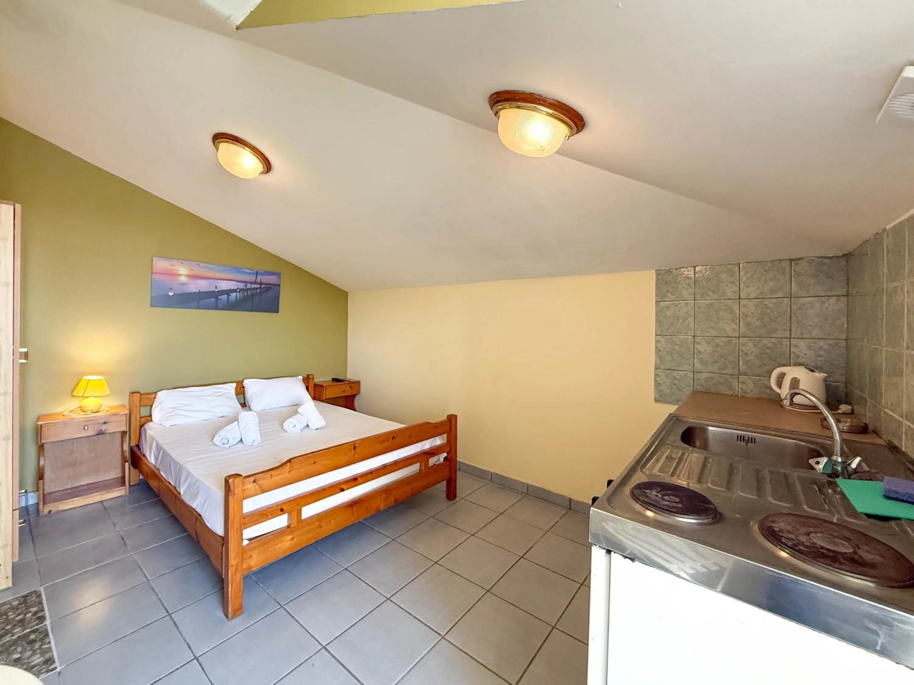 Bed in Haus Olymp