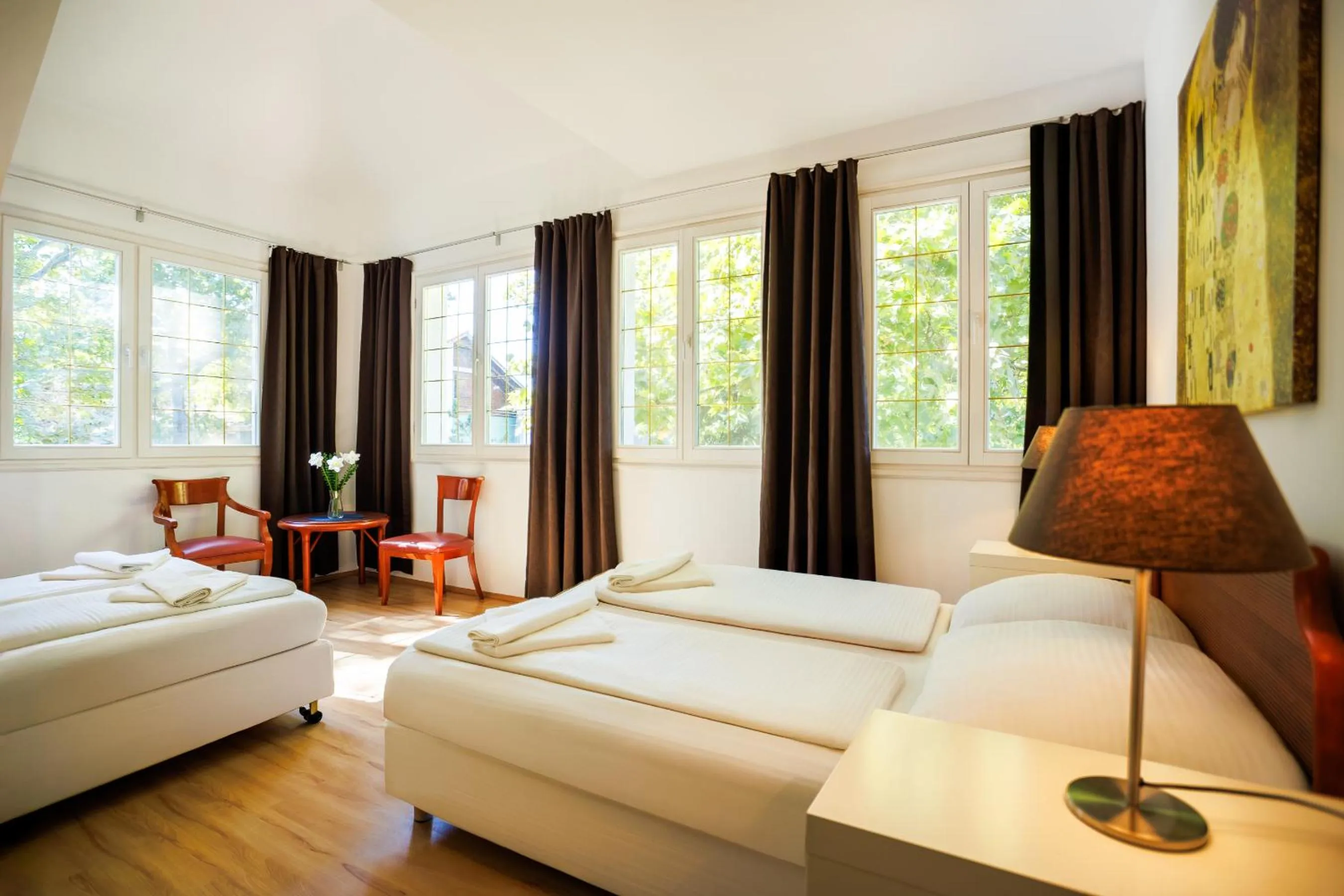 Bedroom, Bed in Partvilla Balatonboglar