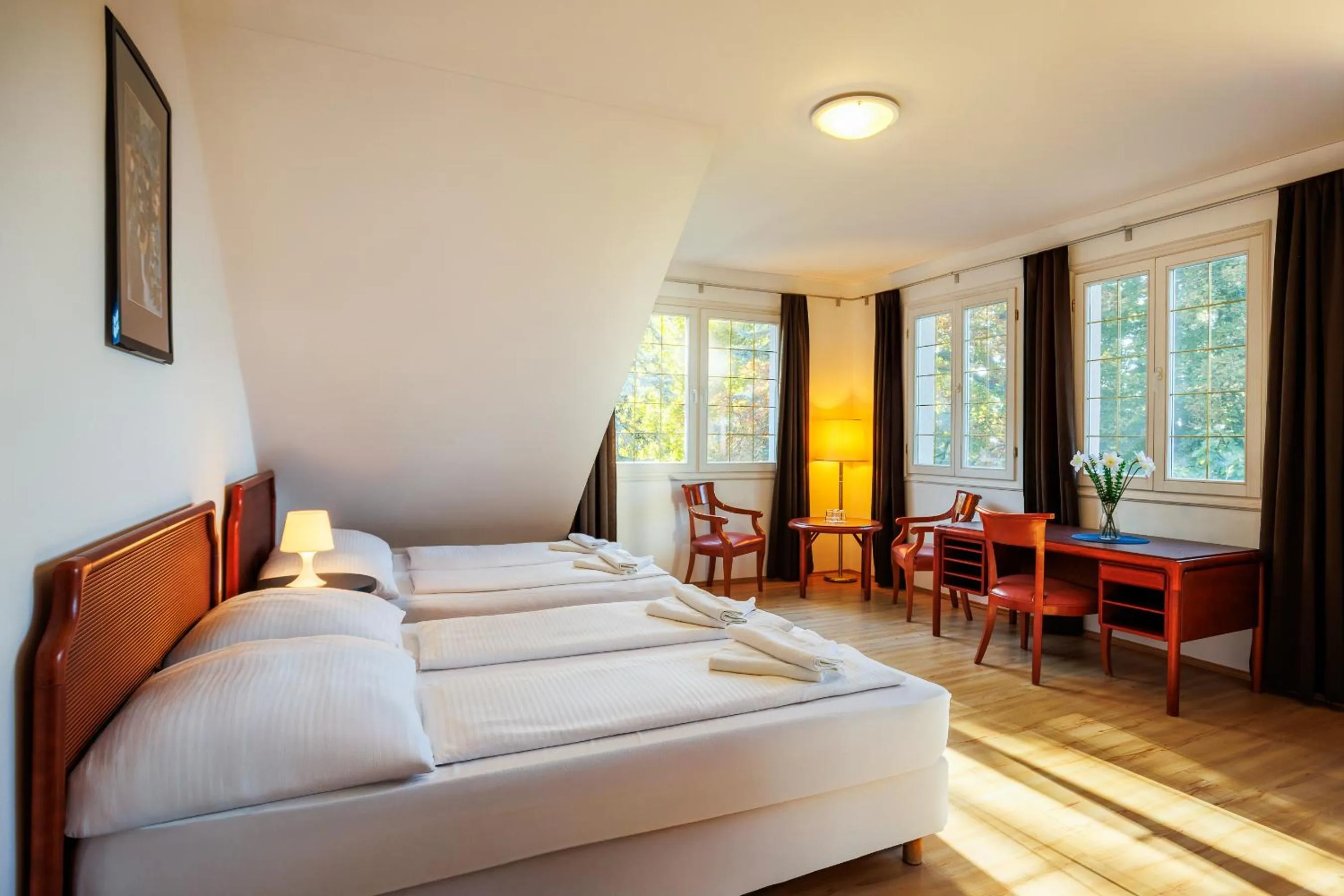 Bedroom, Bed in Partvilla Balatonboglar