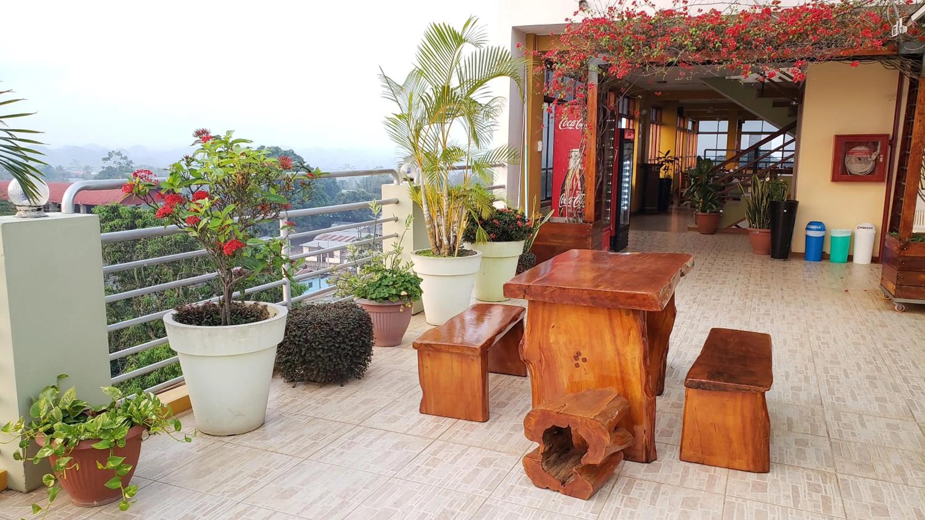 Patio in Hotel Centenario