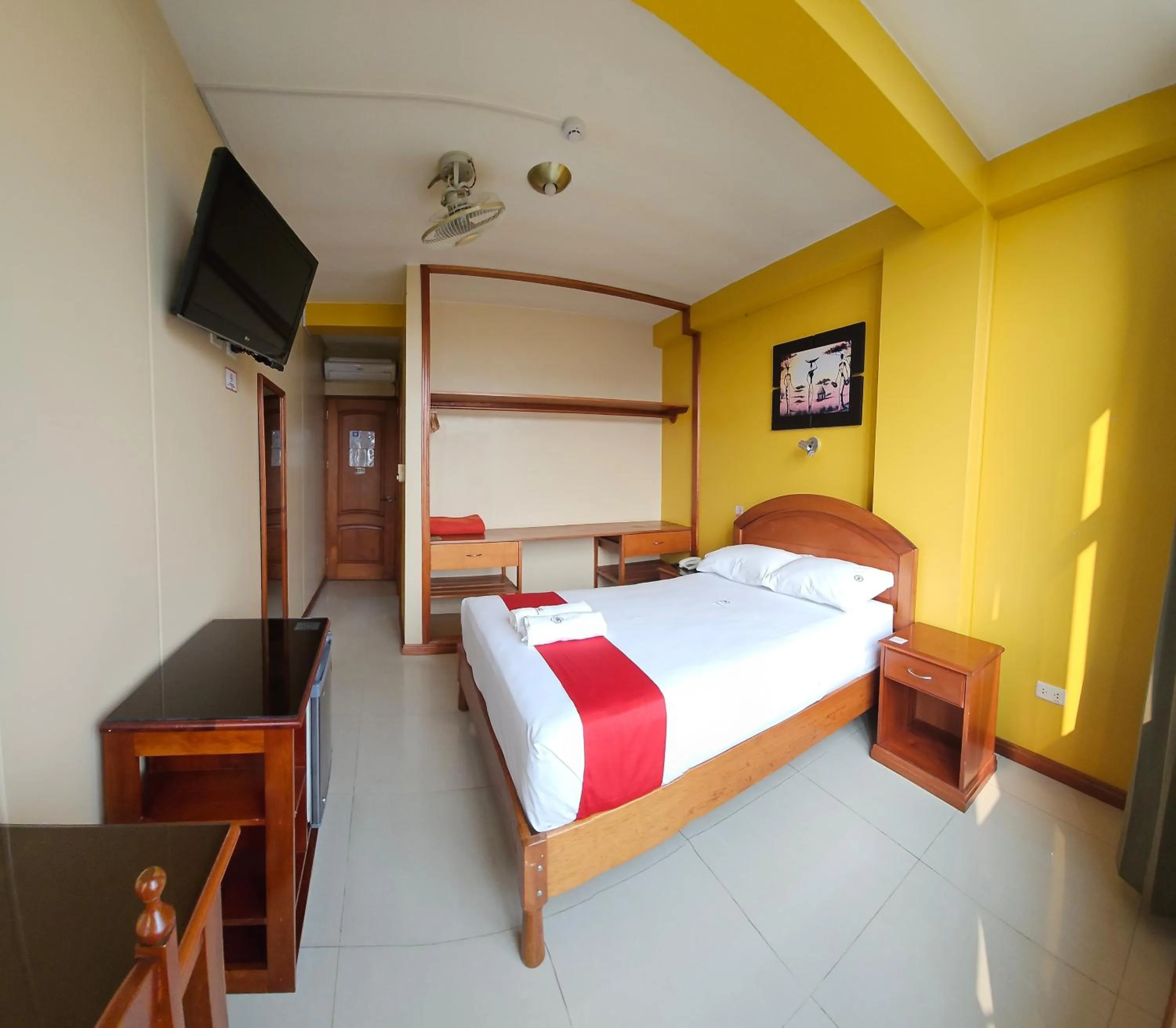 Bed in Hotel Centenario