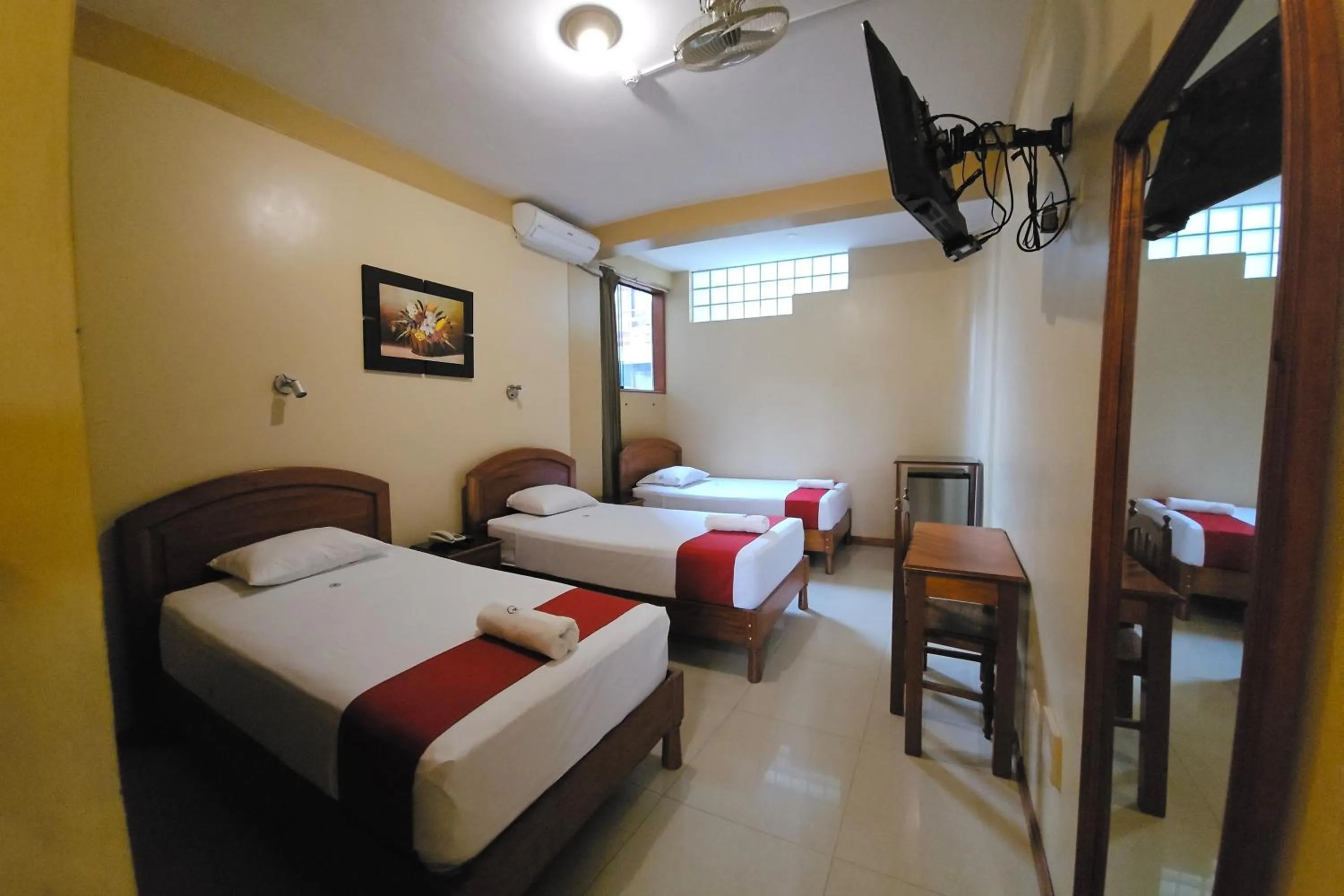 Bed in Hotel Centenario