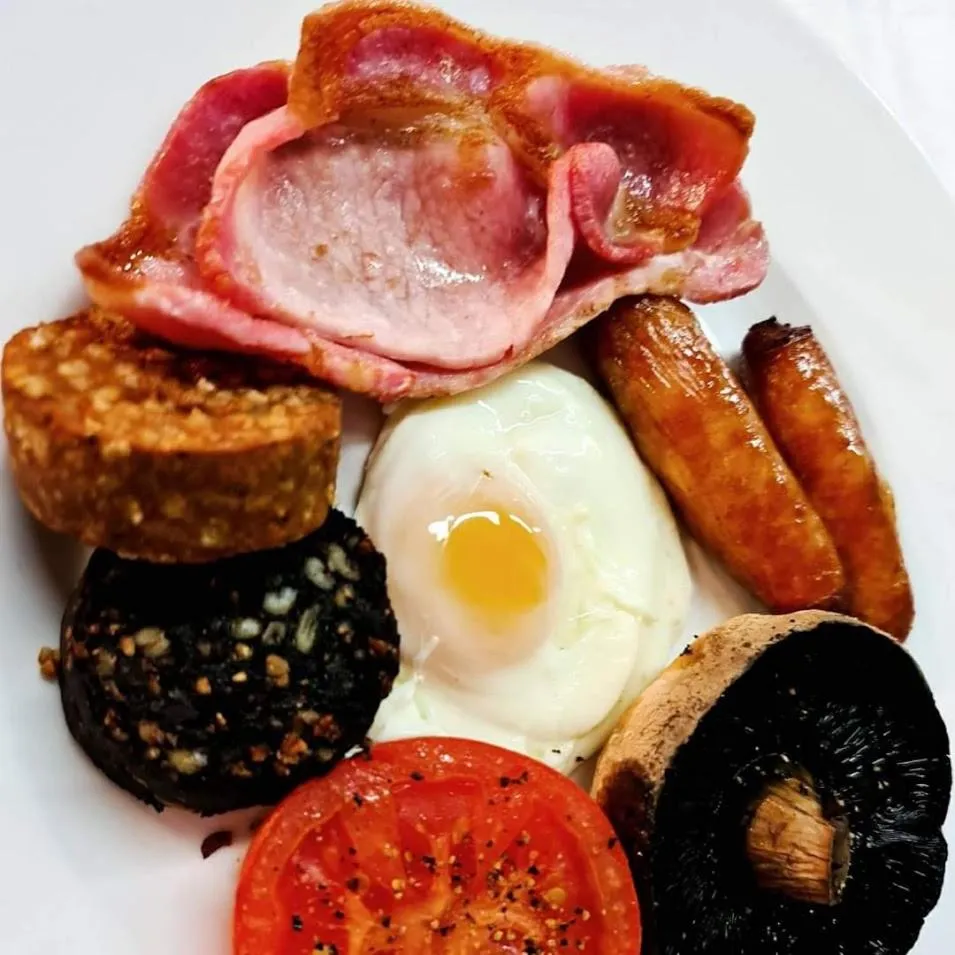 English/Irish breakfast in The Glenbeigh Hotel