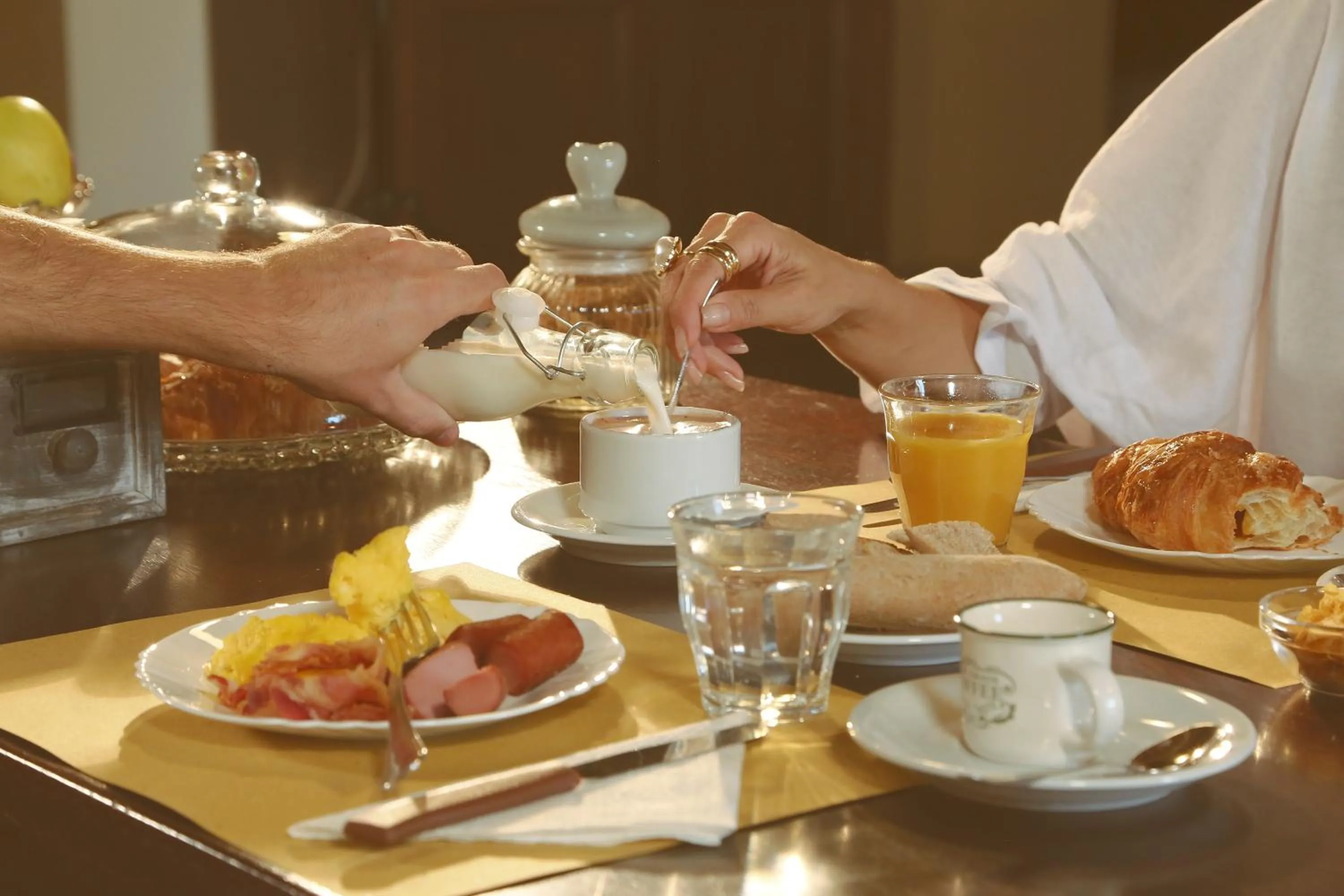 Continental breakfast in Molenda B&B