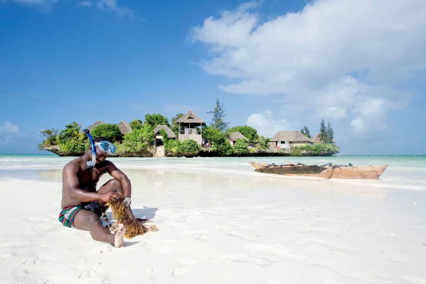 Facade/entrance in The Island - Pongwe Lodge