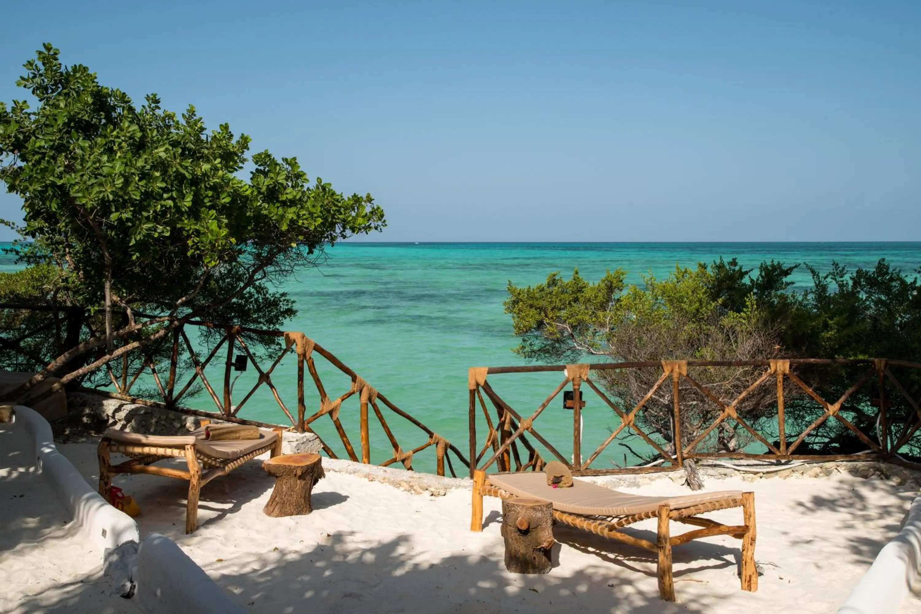 Balcony/Terrace in The Island - Pongwe Lodge