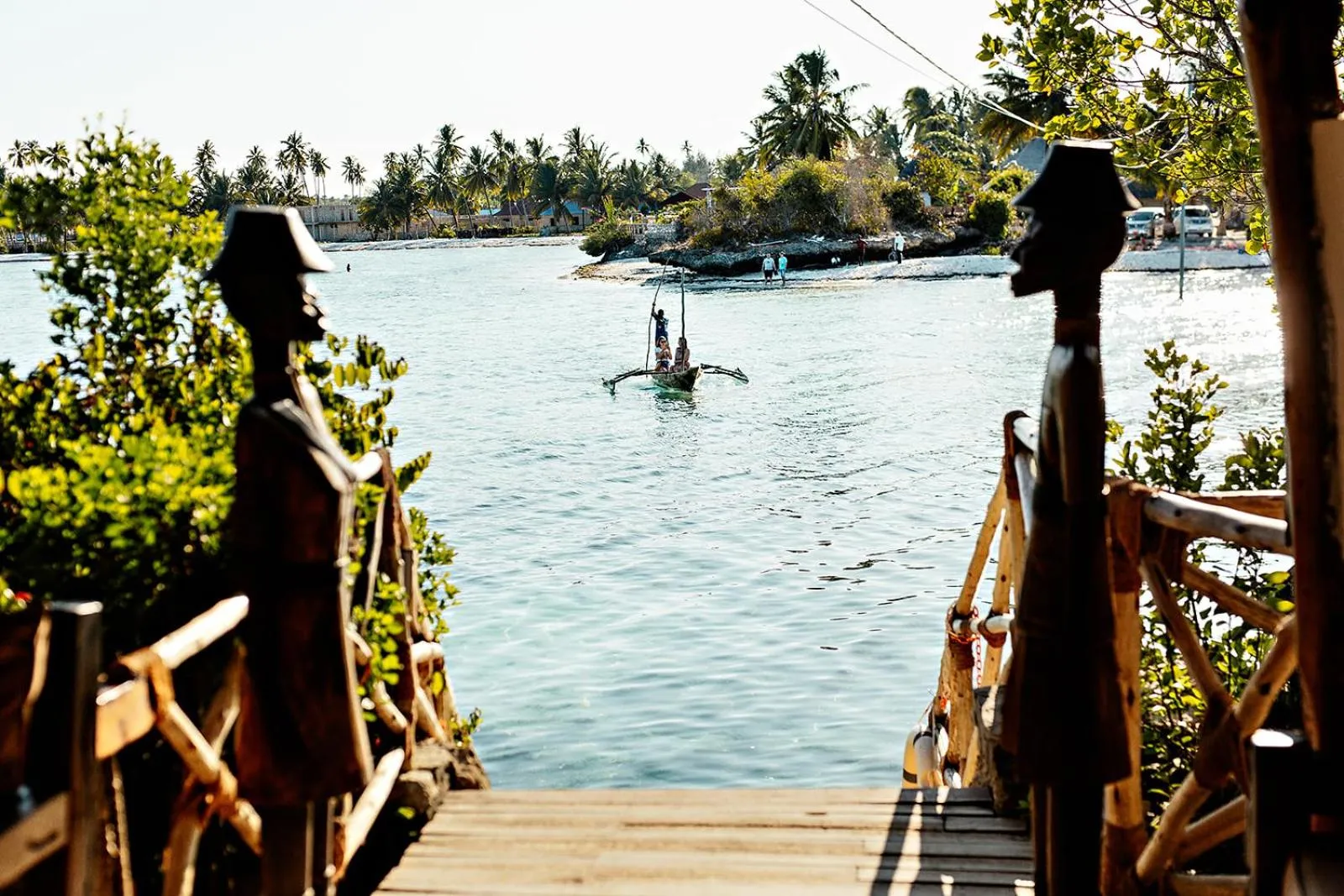 Beach in The Island - Pongwe Lodge