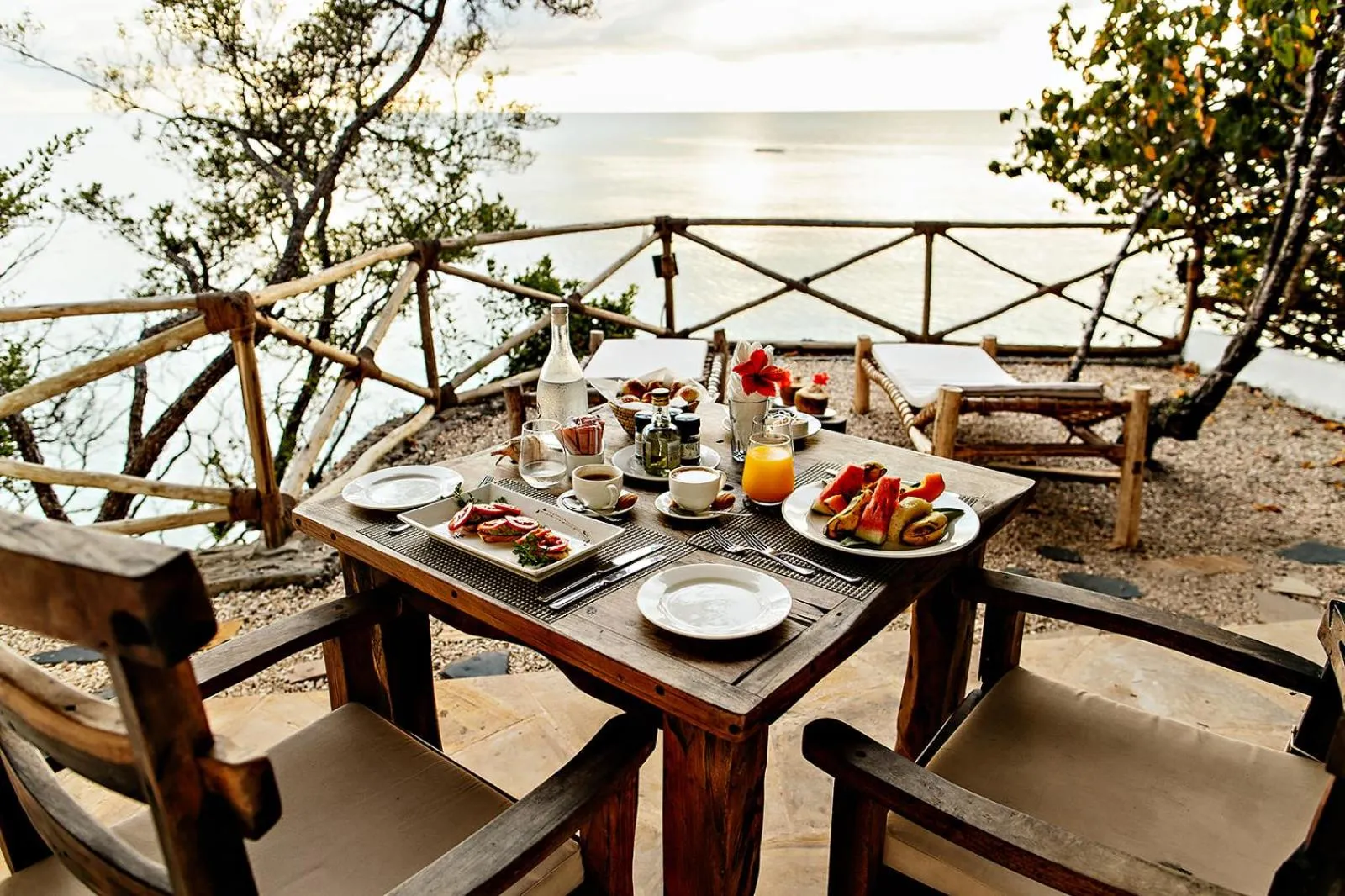 Breakfast in The Island - Pongwe Lodge