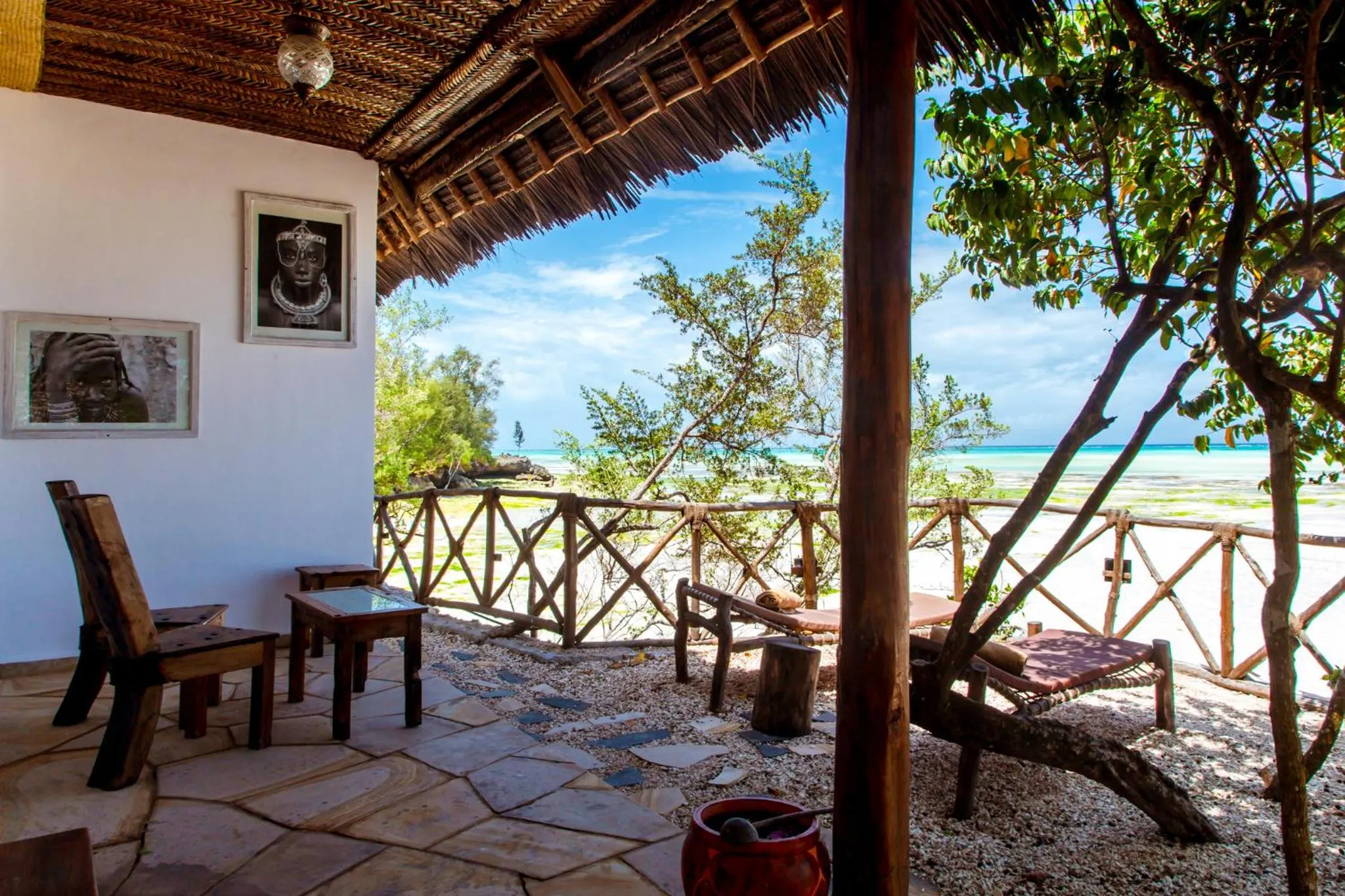 Balcony/Terrace in The Island - Pongwe Lodge