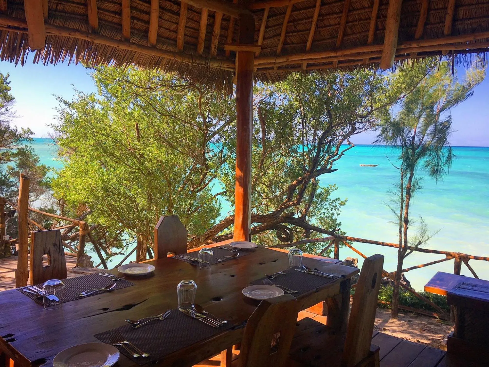 Restaurant/places to eat in The Island - Pongwe Lodge