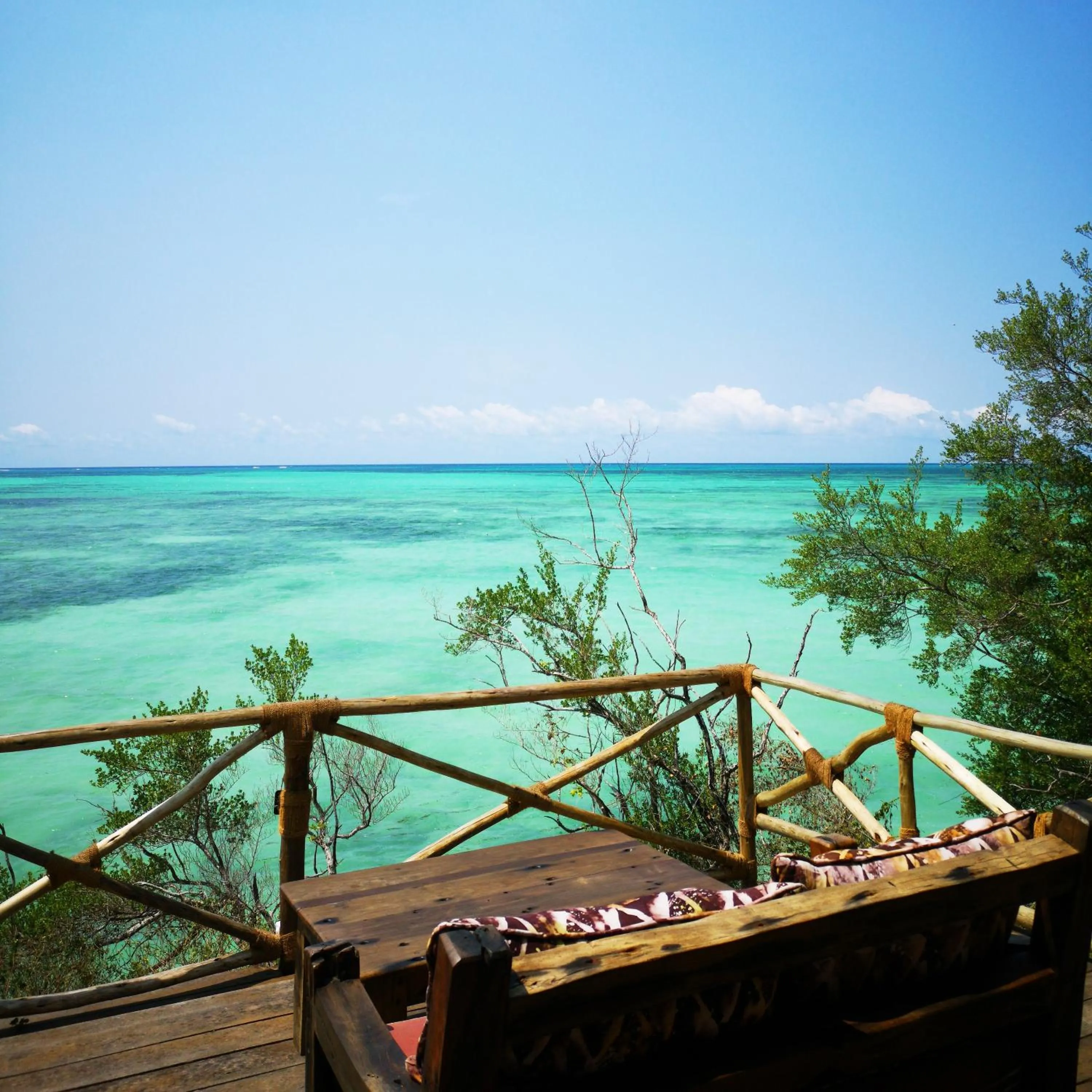 Balcony/Terrace in The Island - Pongwe Lodge