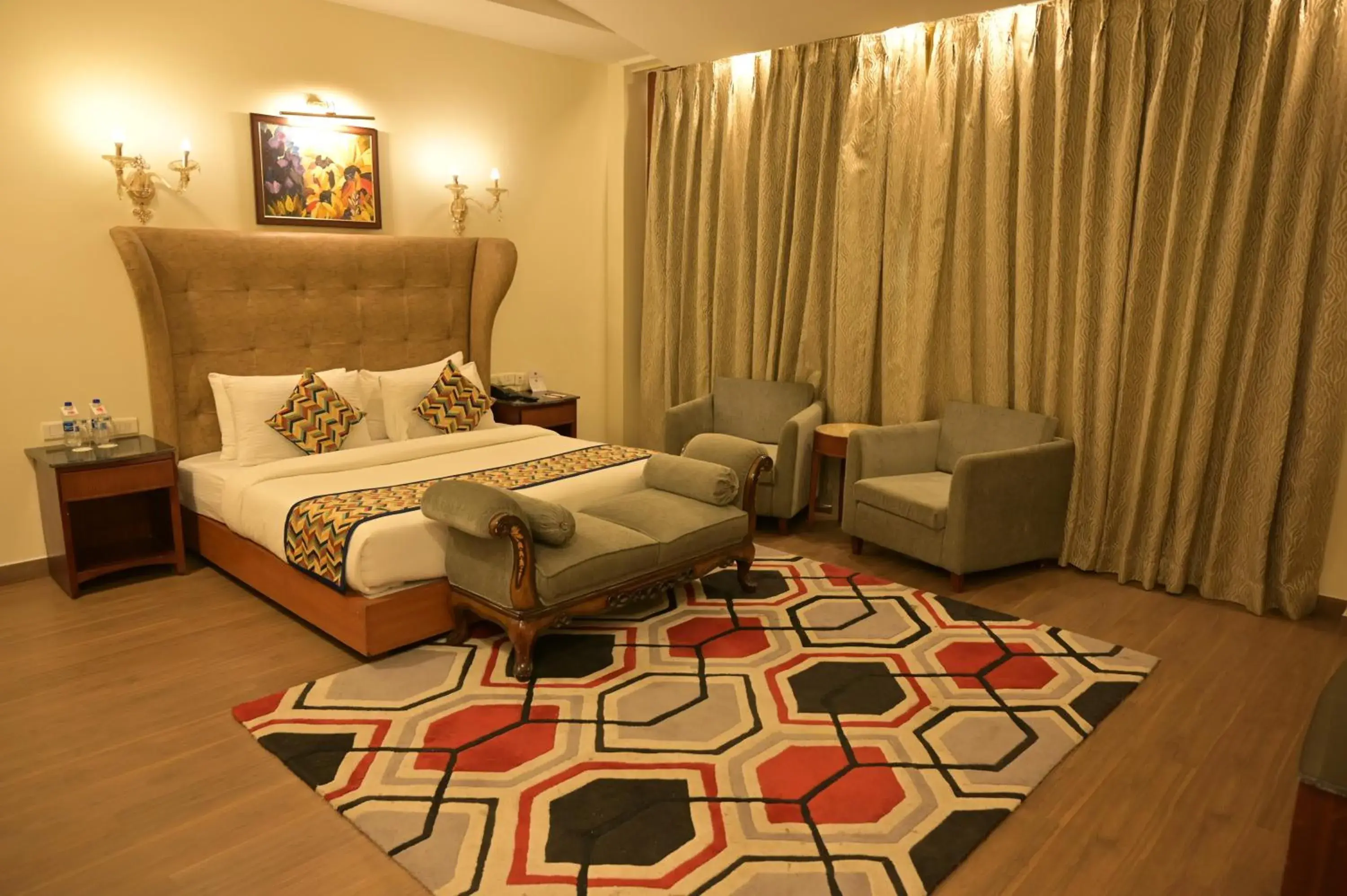 Bed in HK Clarks Inn, Amritsar Bed in HK Clarks Inn, Amritsar