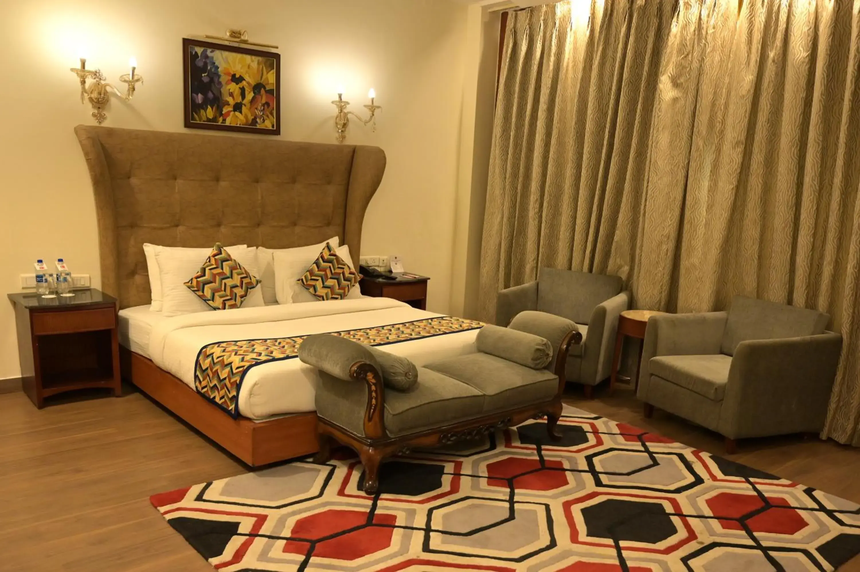 Bed in HK Clarks Inn, Amritsar Bed in HK Clarks Inn, Amritsar