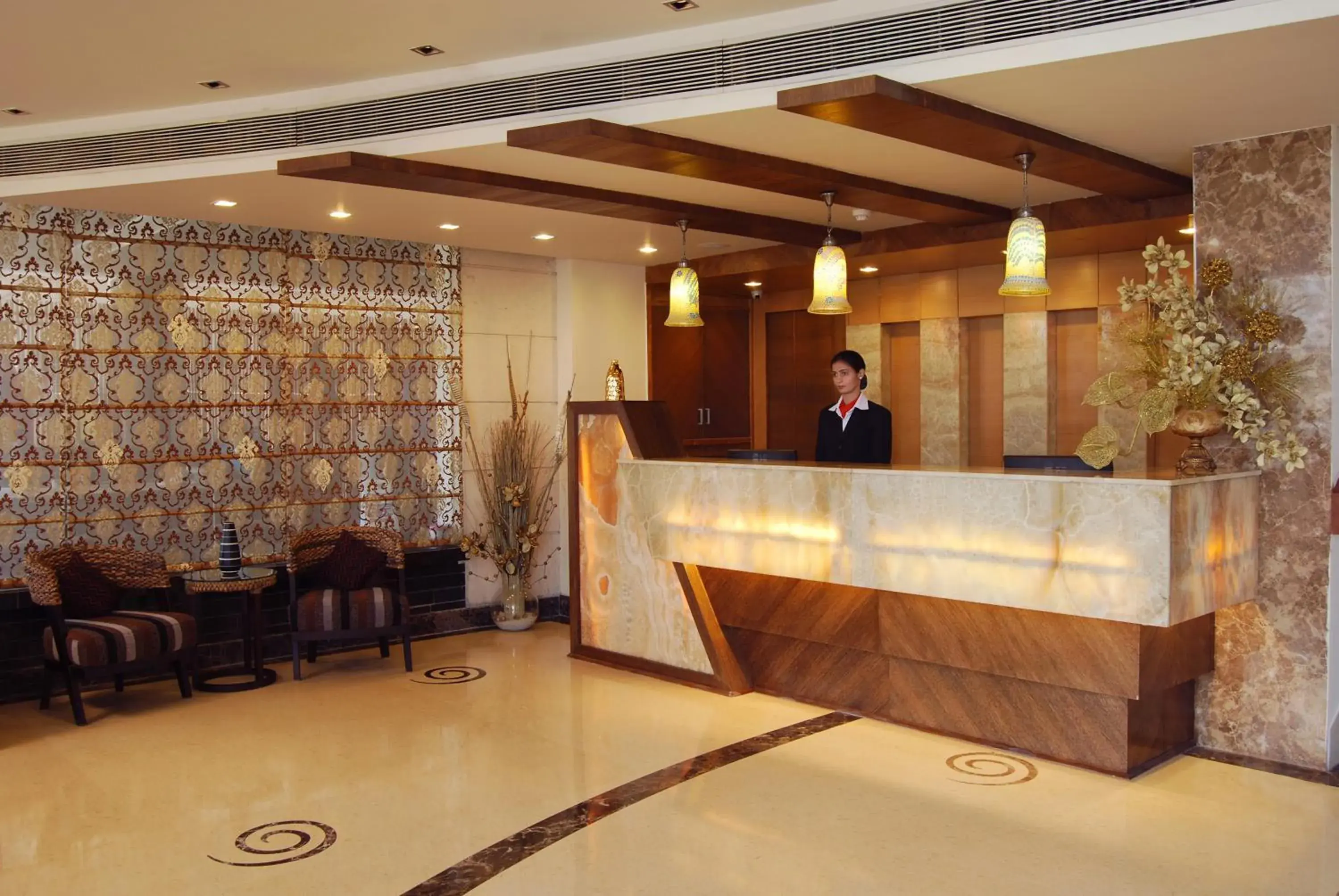 Lobby or reception in HK Clarks Inn, Amritsar Lobby or reception in HK Clarks Inn, Amritsar