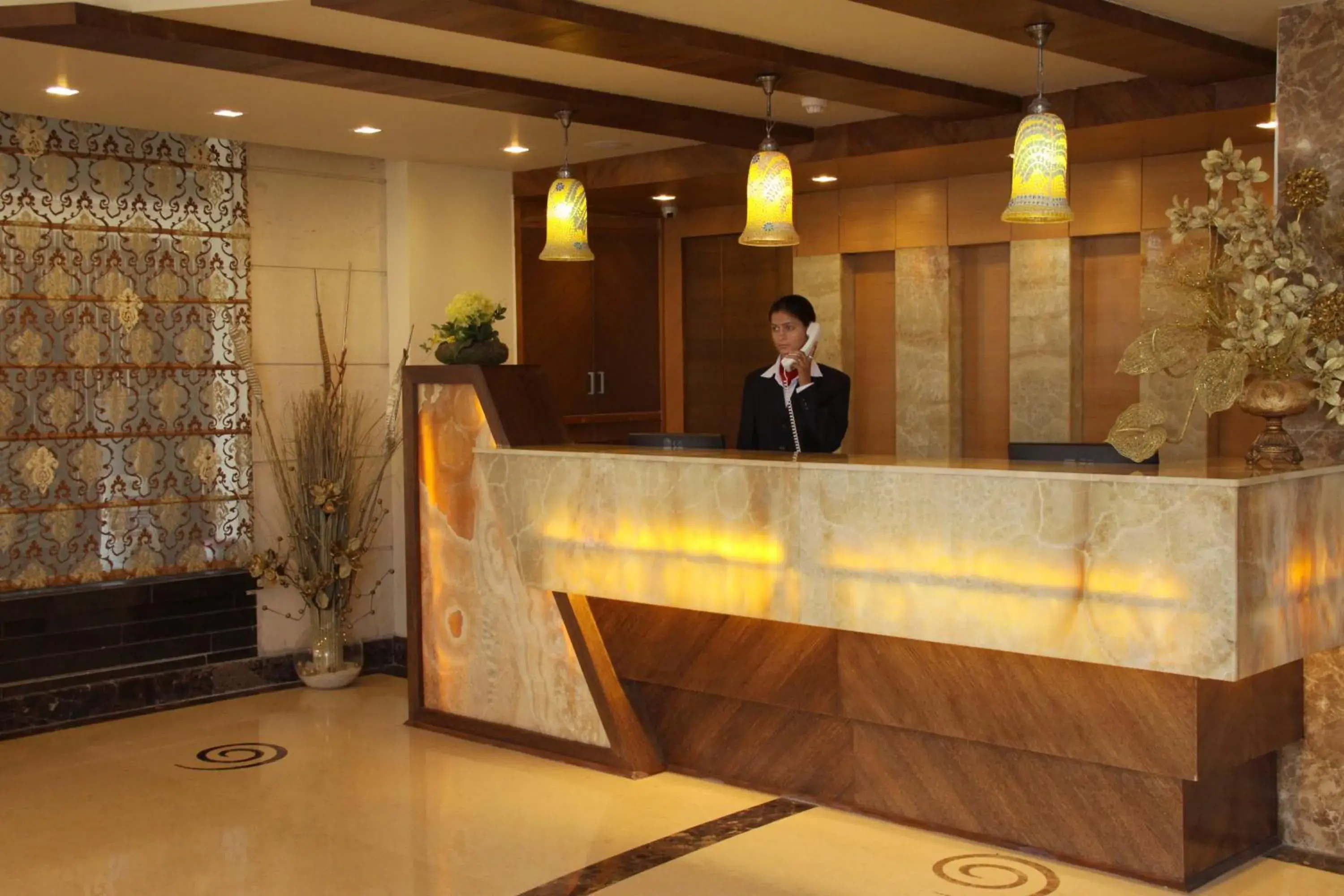 Lobby or reception in HK Clarks Inn, Amritsar Lobby or reception in HK Clarks Inn, Amritsar