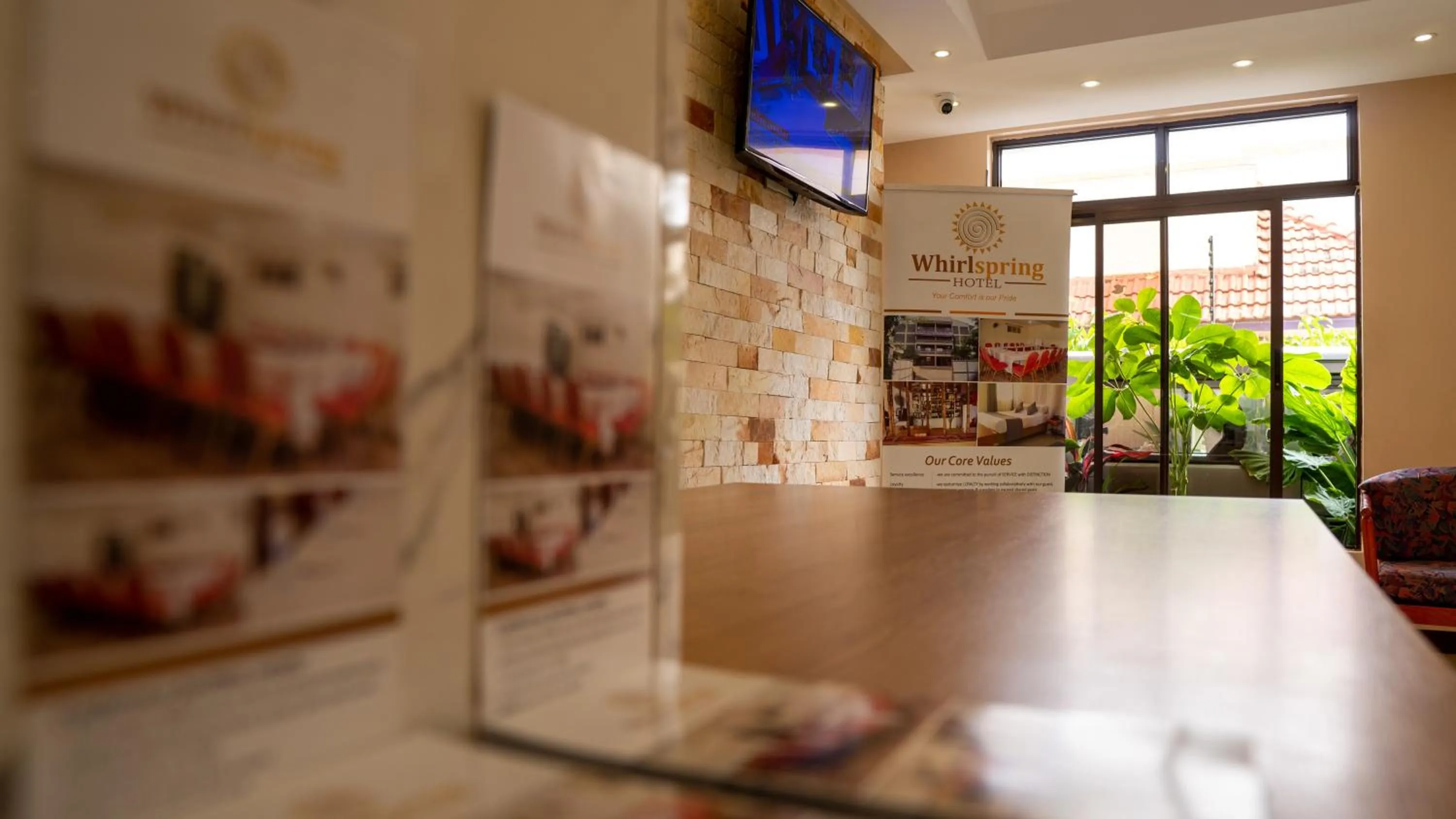 Lobby or reception in Whirlspring Hotel