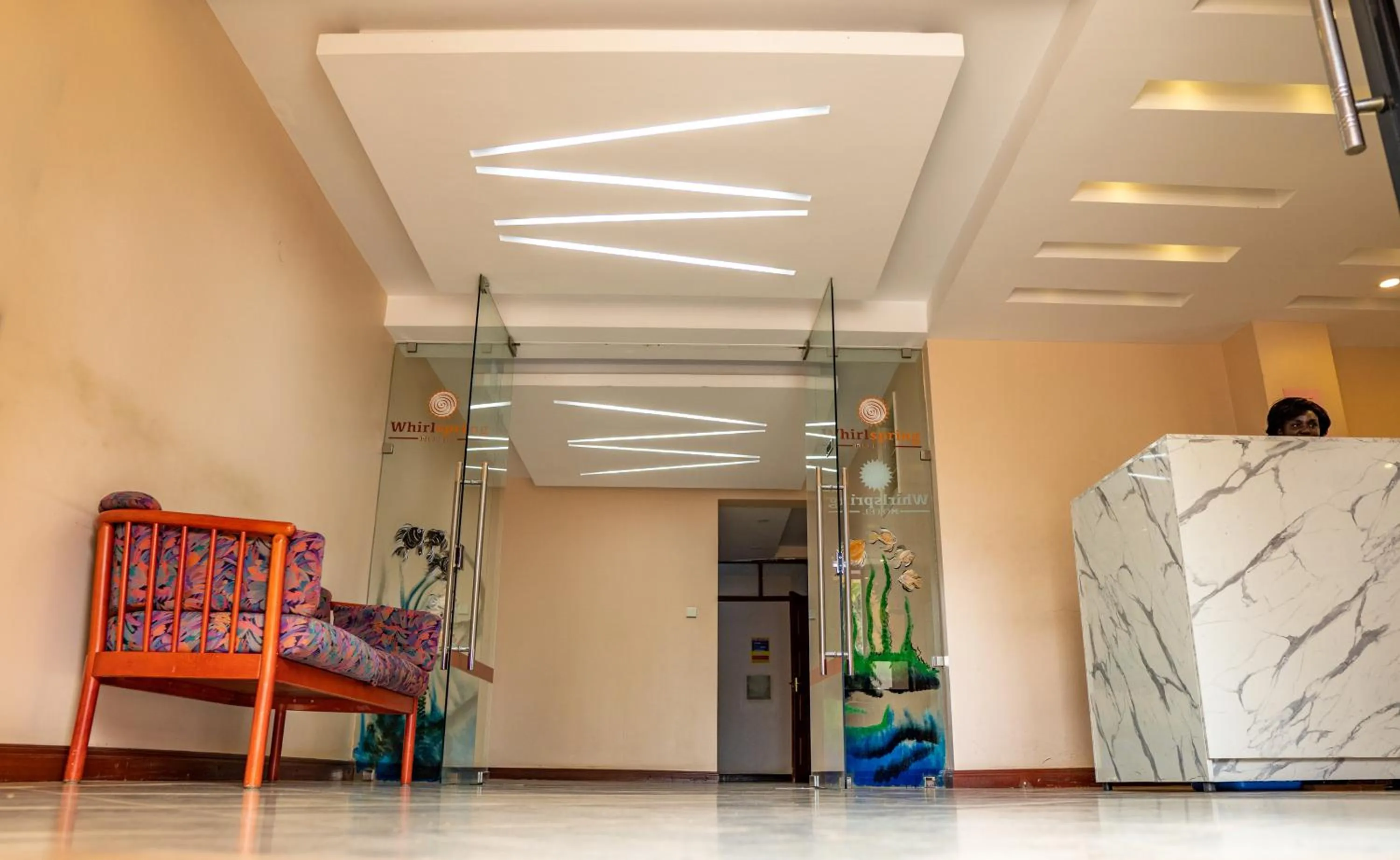 Lobby or reception in Whirlspring Hotel