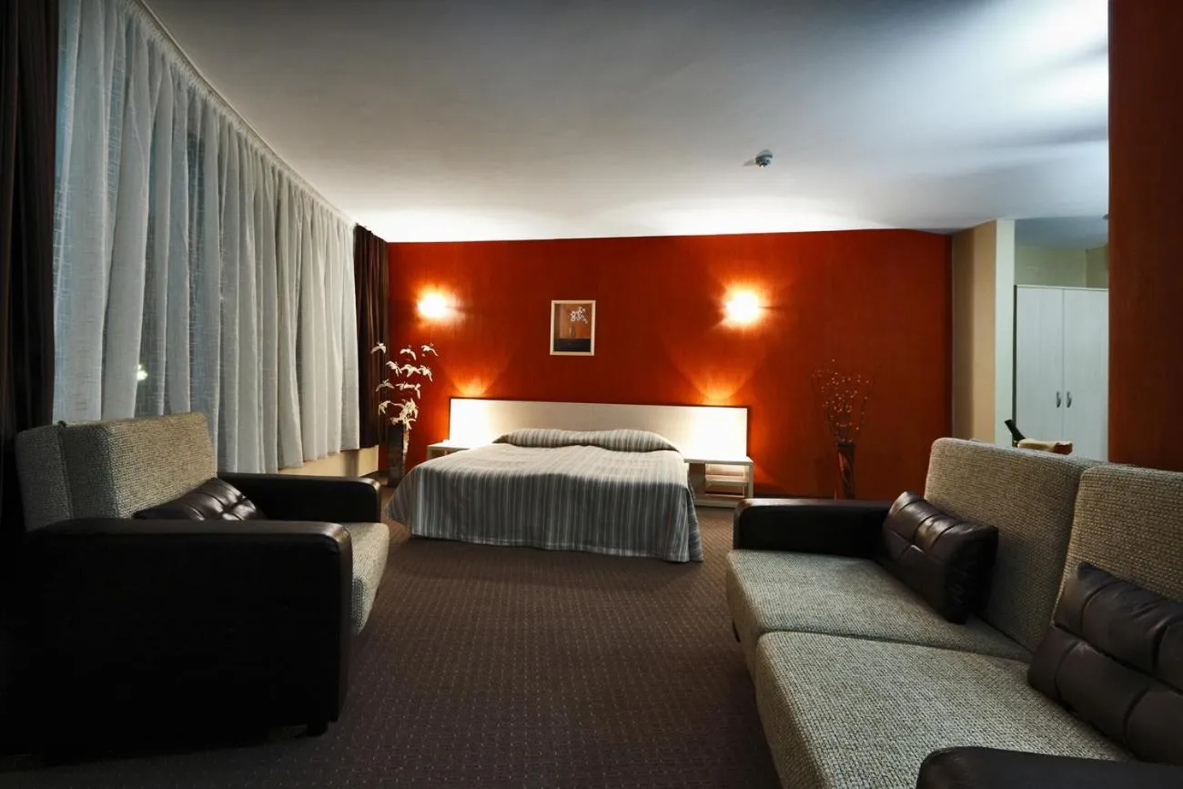 Photo of the whole room, Bed in Evridika Hotel