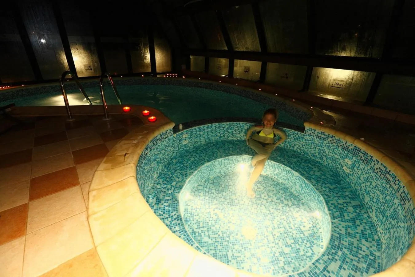 Swimming pool in Evridika Hotel