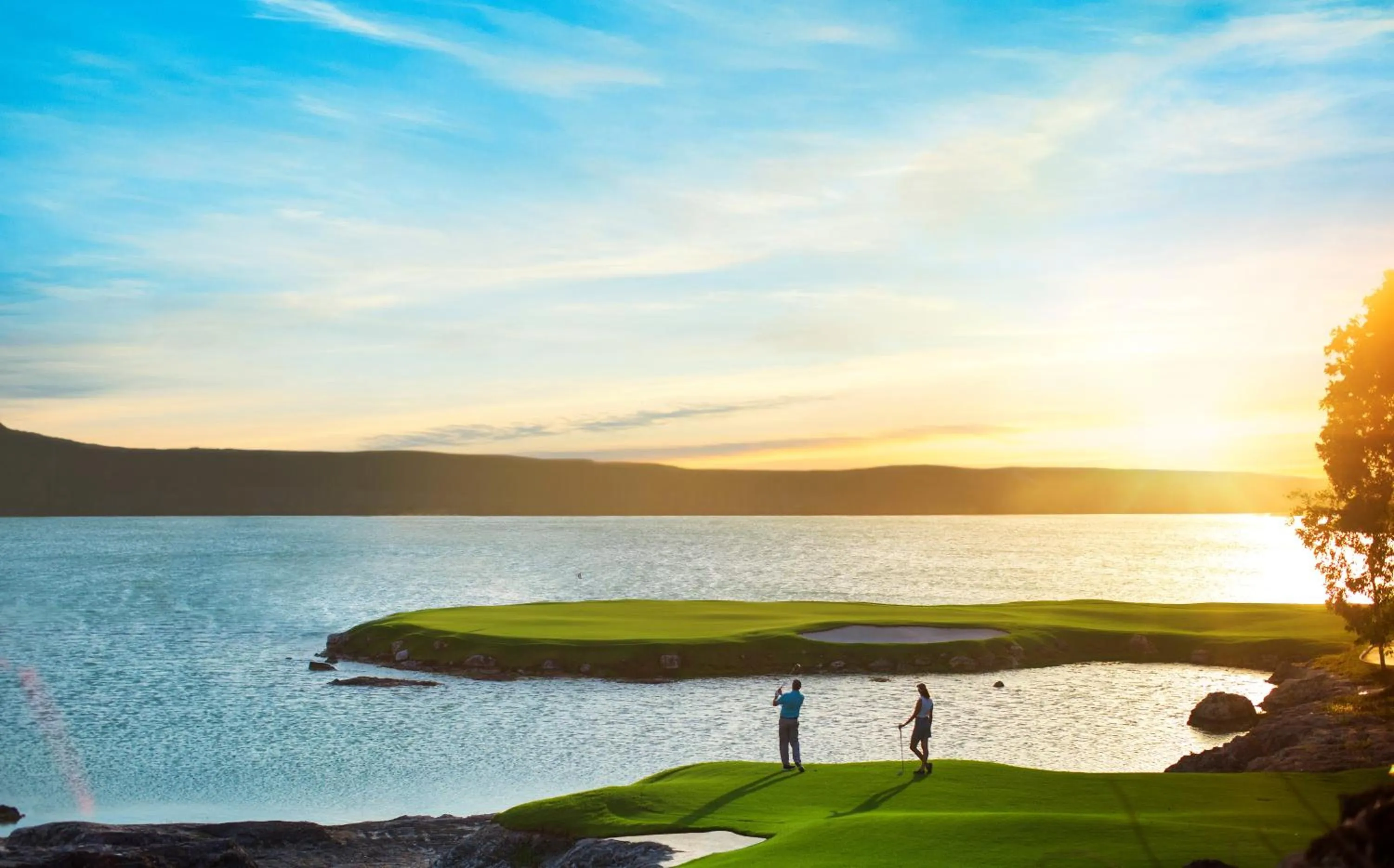 Golfcourse in Rosewood Baha Mar