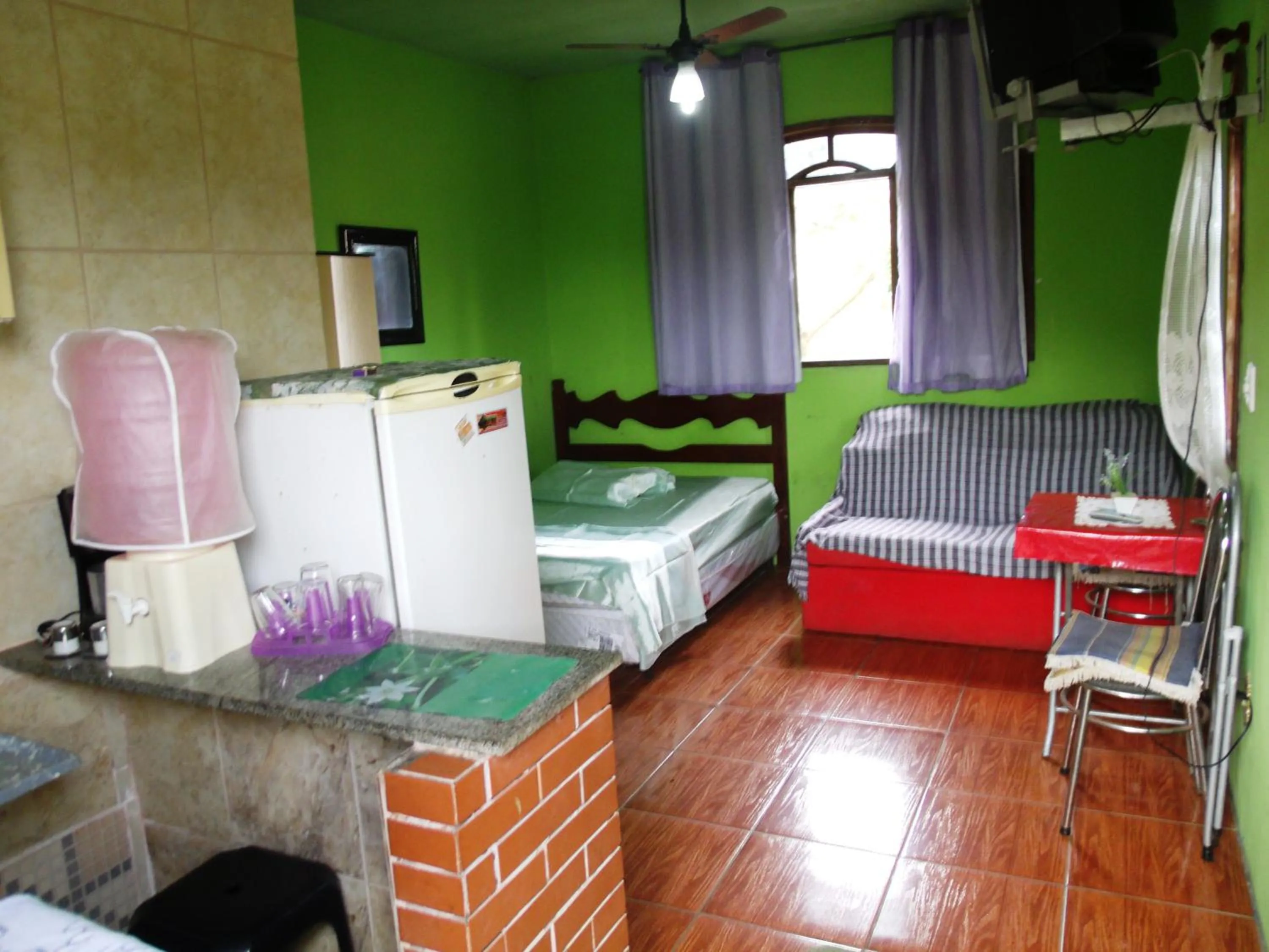 Bed in Suítes Brisa Mar