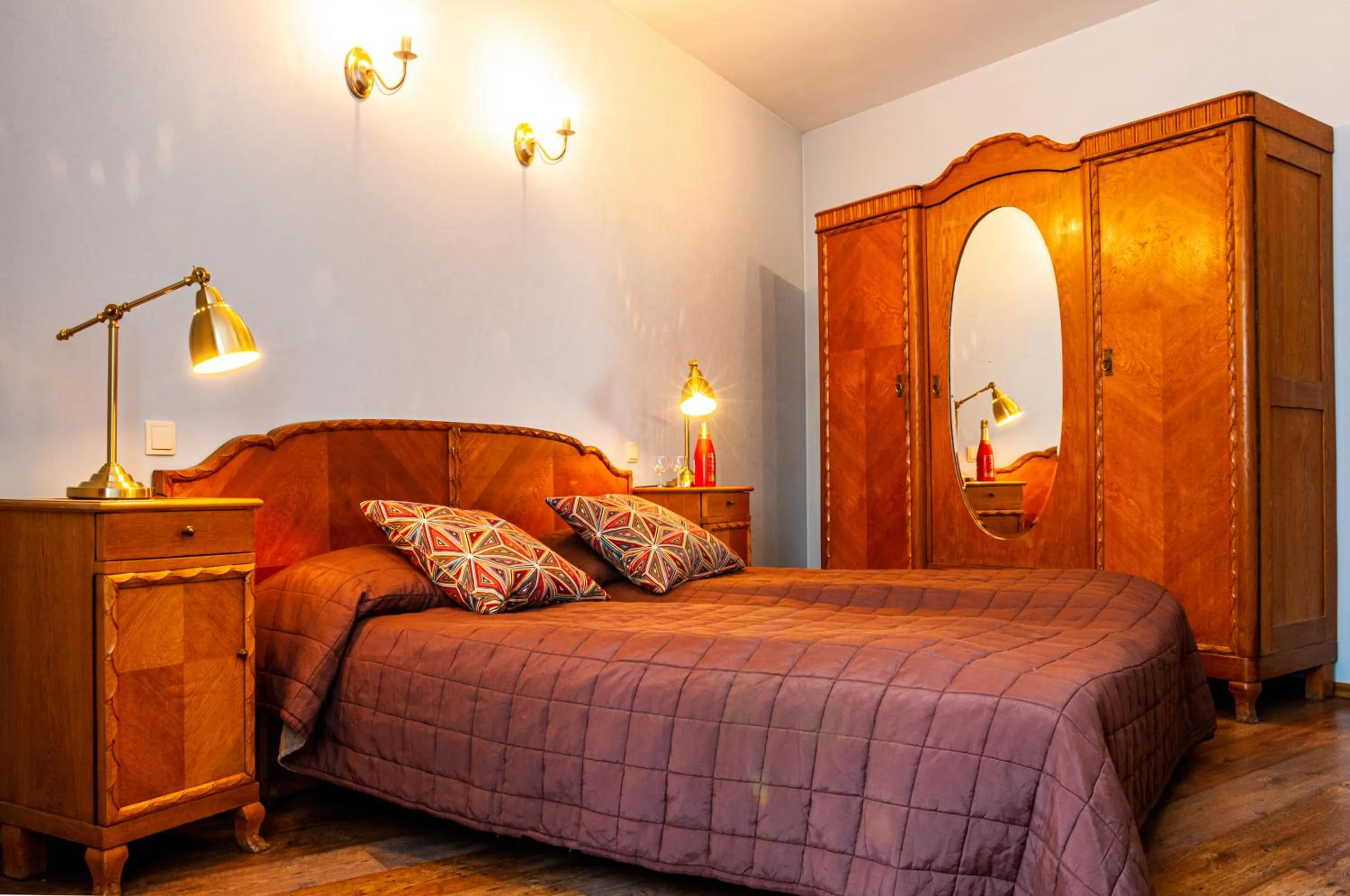 Bedroom, Bed in Home & Travel Apartments - AC - Parking - City Centre - Manufaktura - OFF Piotrkowska - EC1 - ATLAS Arena - Orientarium - Monopolis