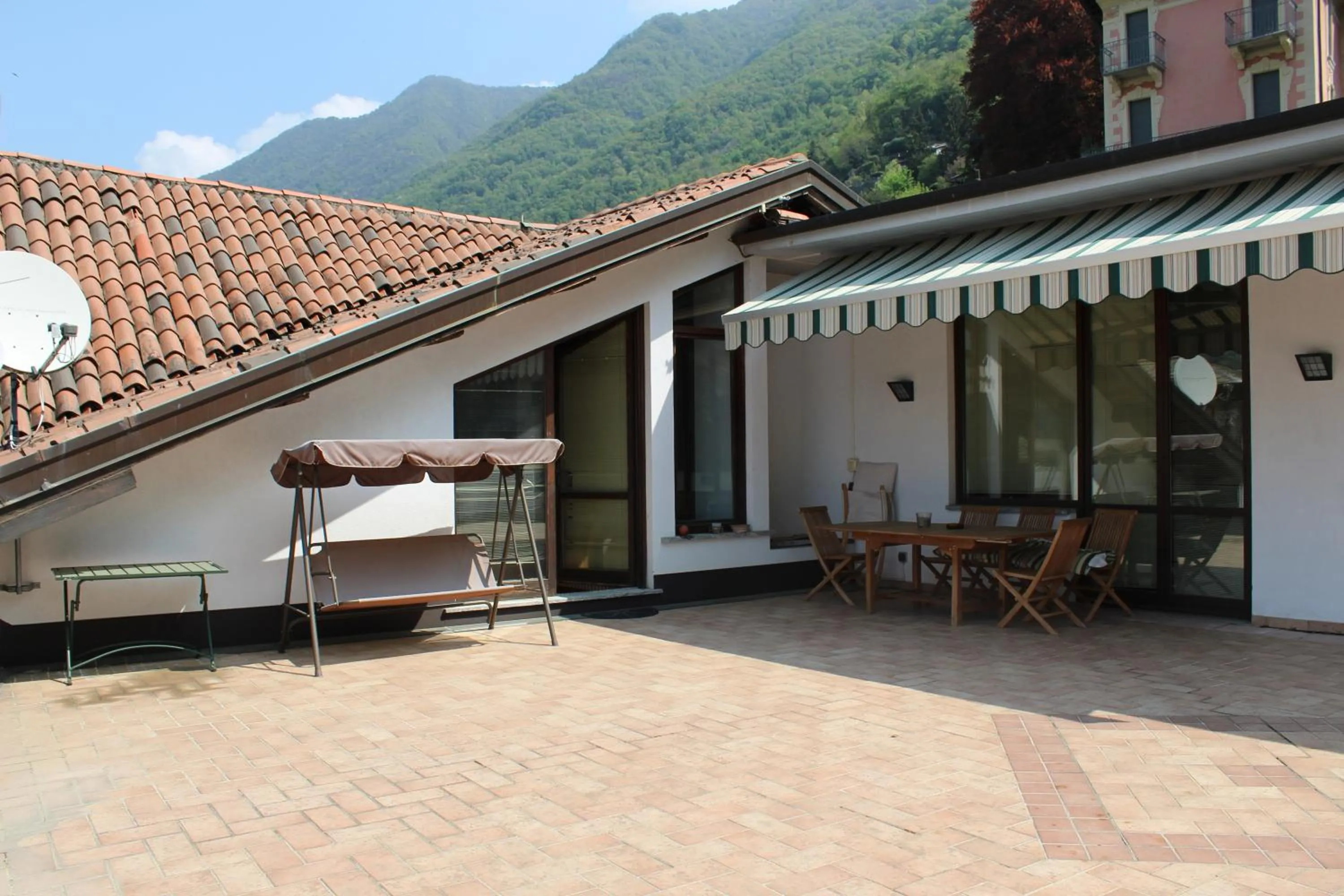 Balcony/Terrace in Hotel Ristorante Vapore