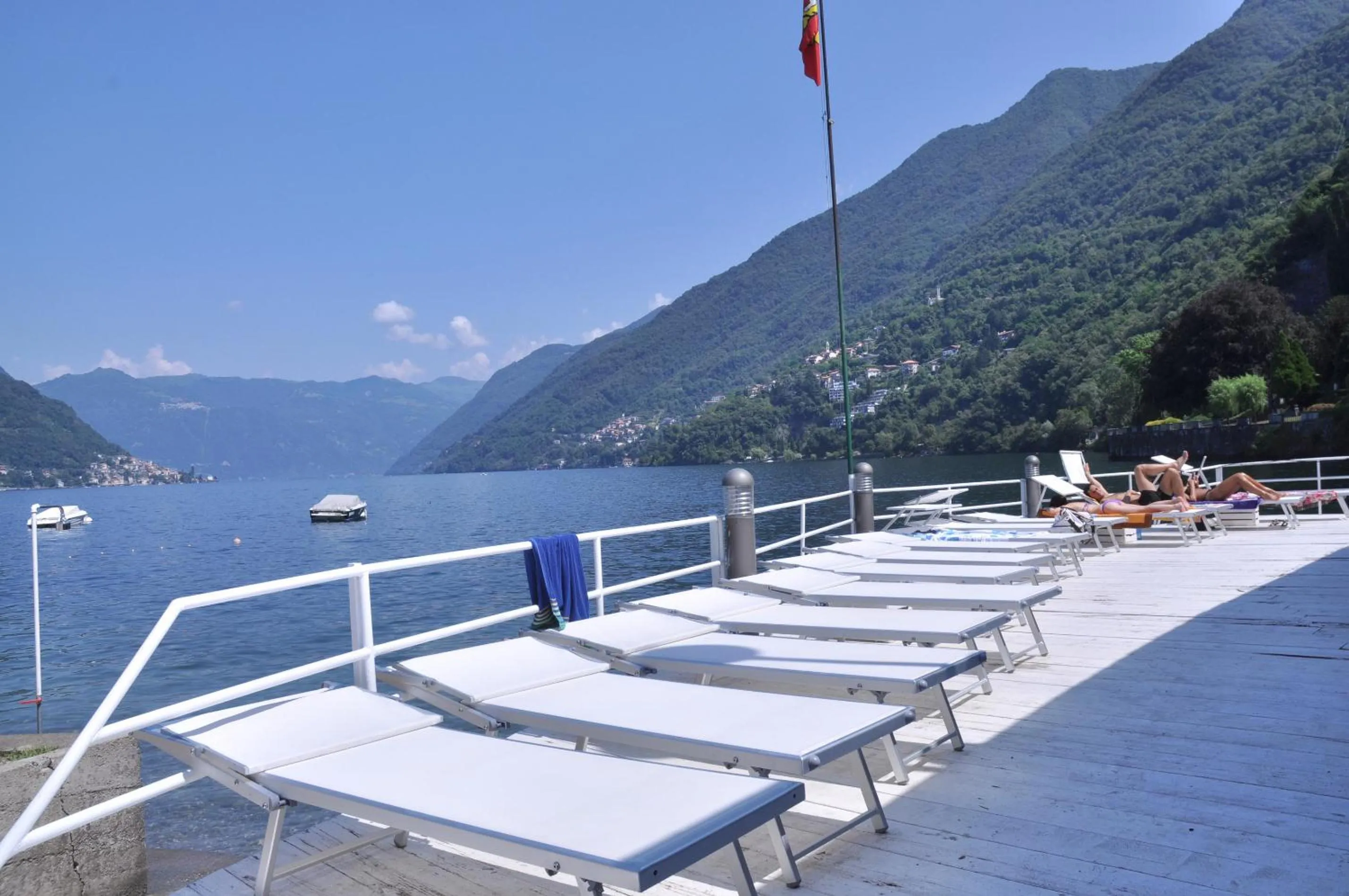 Beach in Hotel Ristorante Vapore