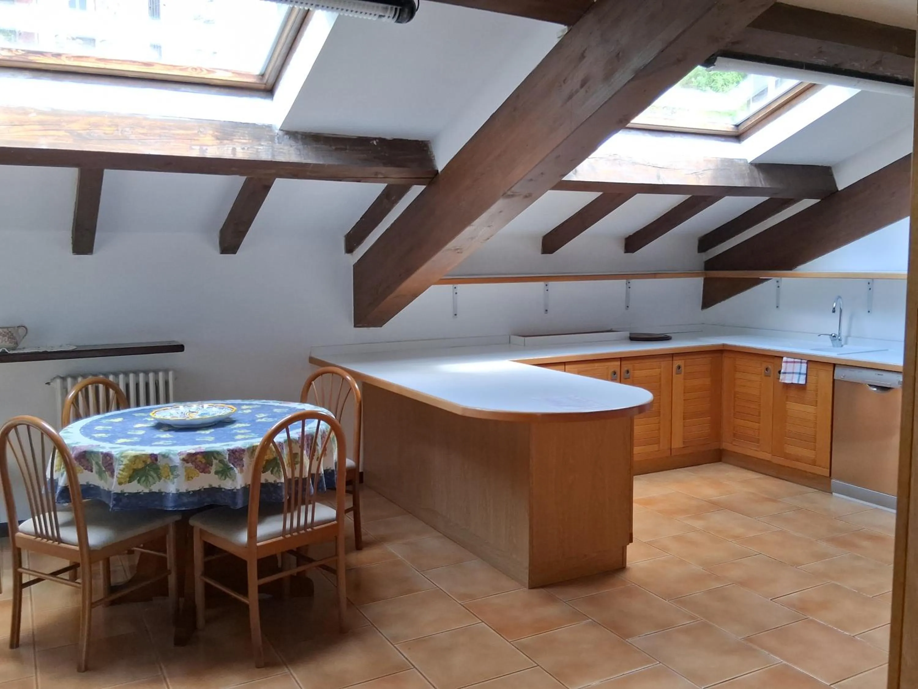 Kitchen or kitchenette in Hotel Ristorante Vapore