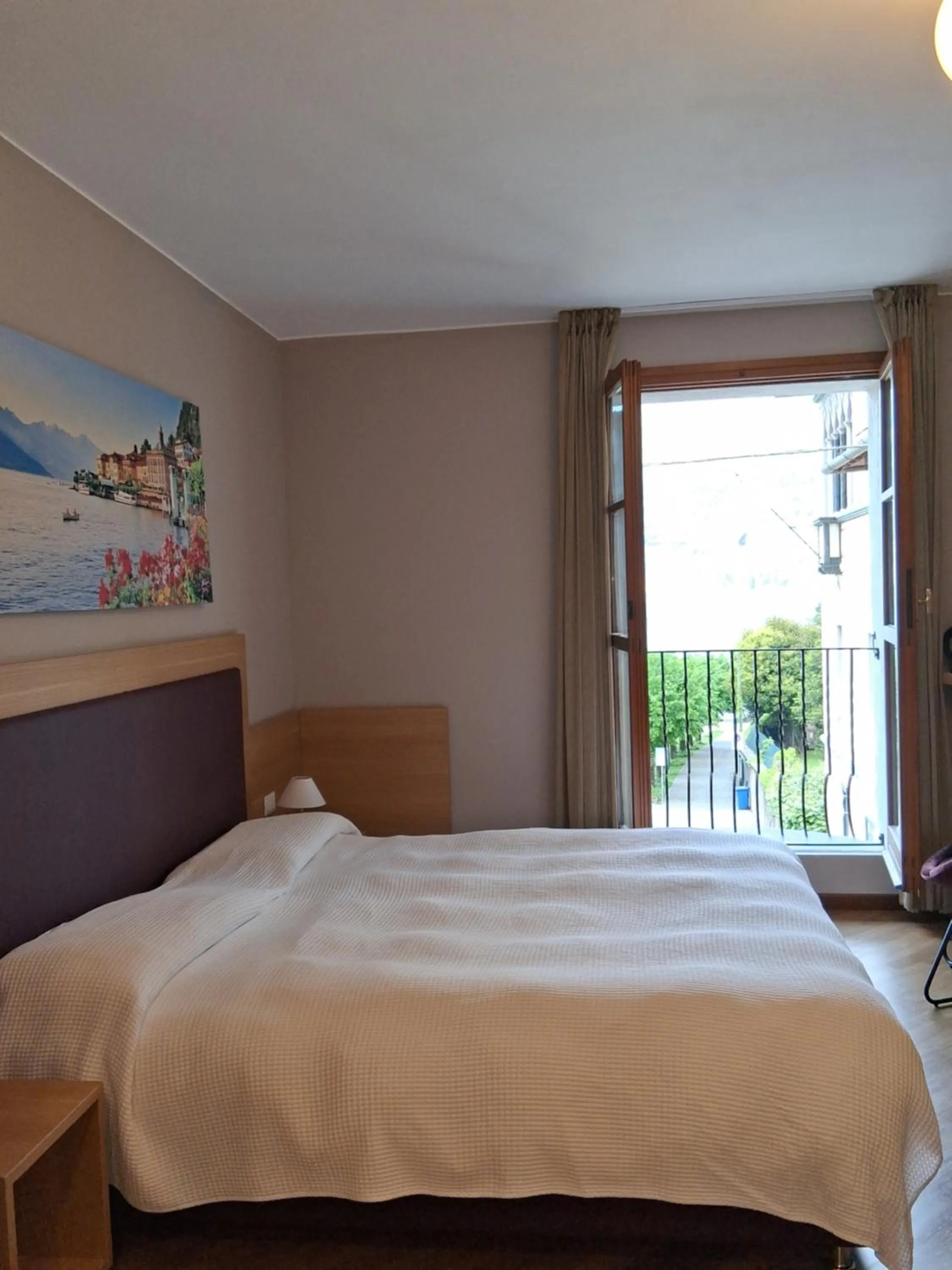 Bedroom, Bed in Hotel Ristorante Vapore