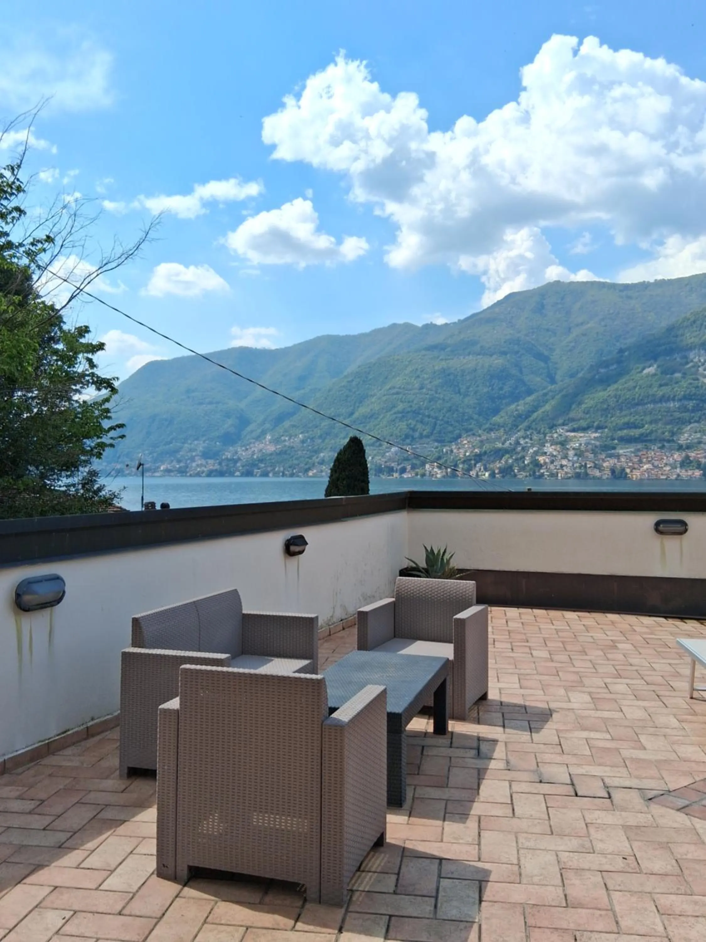 Balcony/Terrace in Hotel Ristorante Vapore