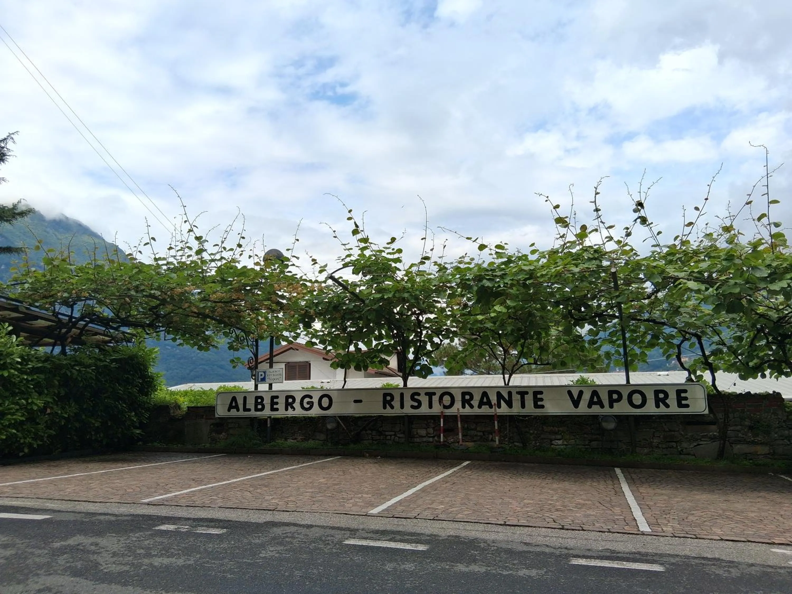 Parking in Hotel Ristorante Vapore